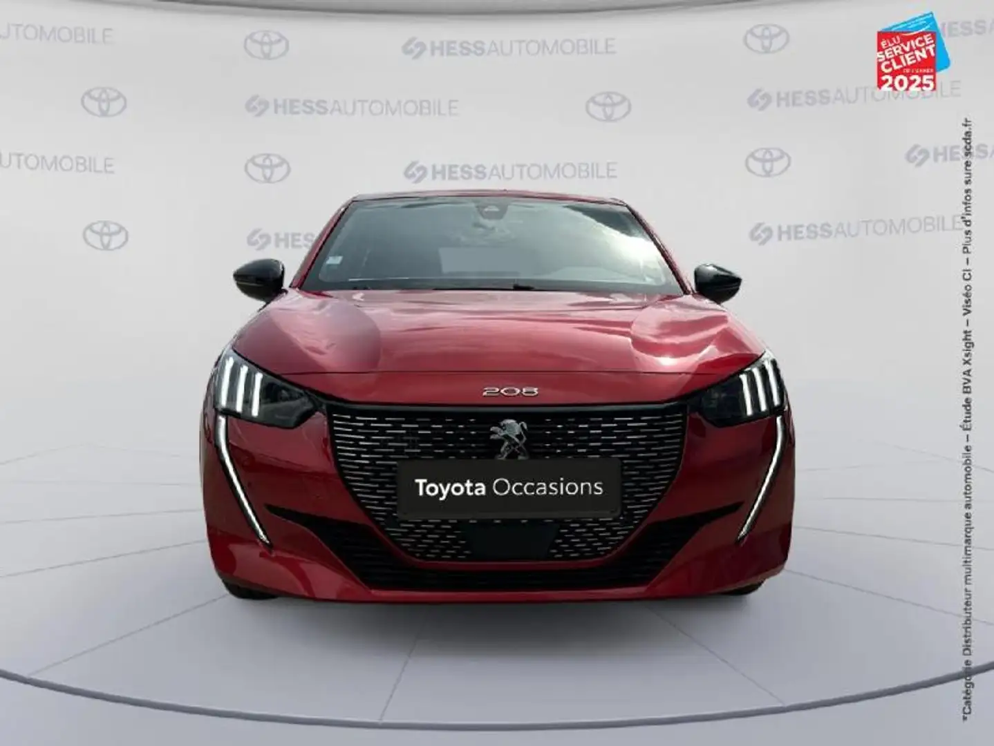 Peugeot e-208 1.2 PureTech 100ch S\u0026S GT Line Rosso - 2