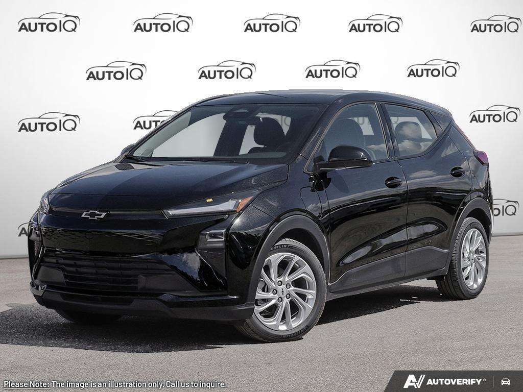 2027 Chevrolet Bolt LT MOSAIC BLACK METALLIC | JET BLACK W BLUE & GRAY