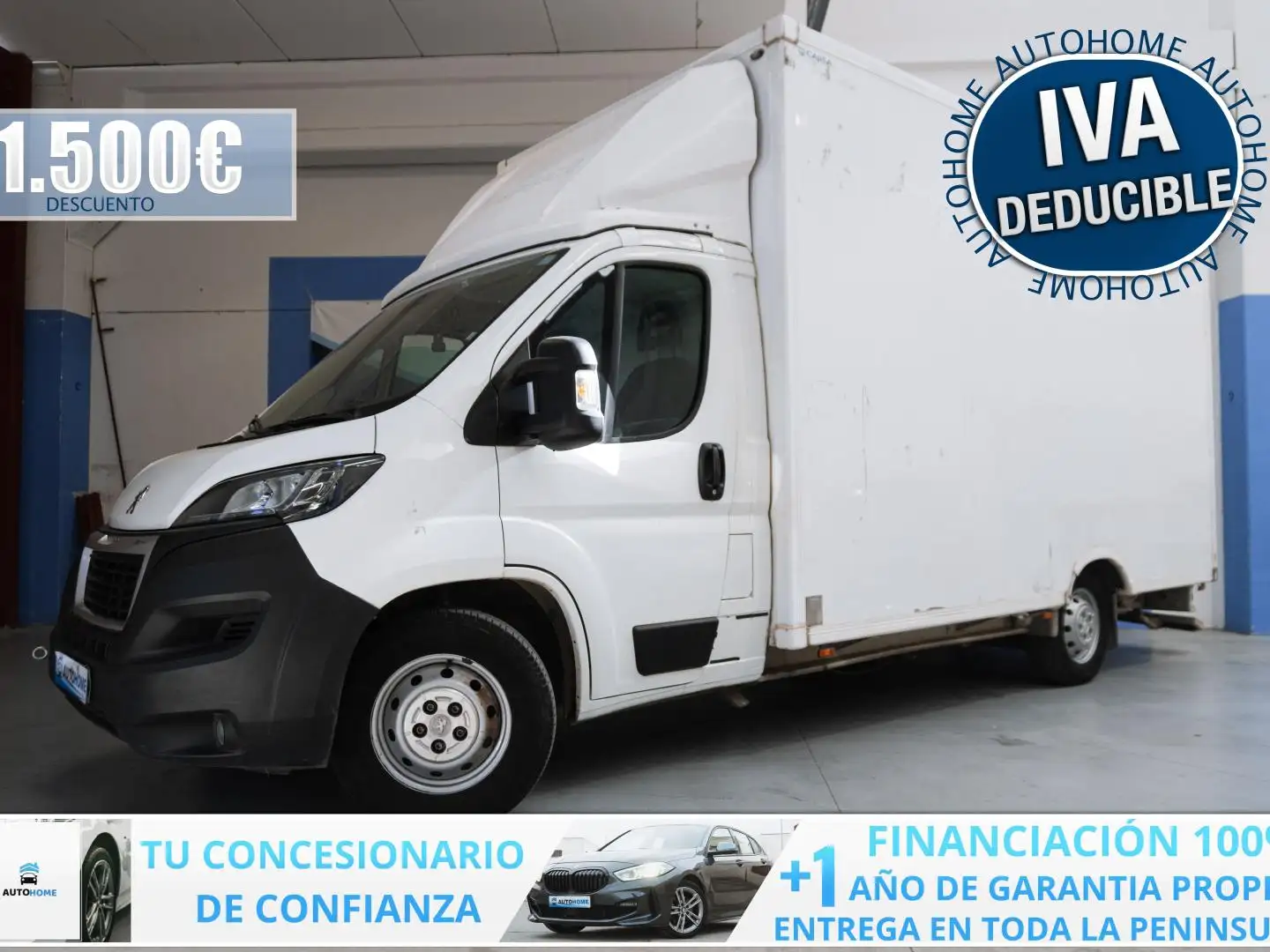 Peugeot Boxer 435 L2S BHDI 103kW (140CV) S&S 6 V. MAN Blanc - 1