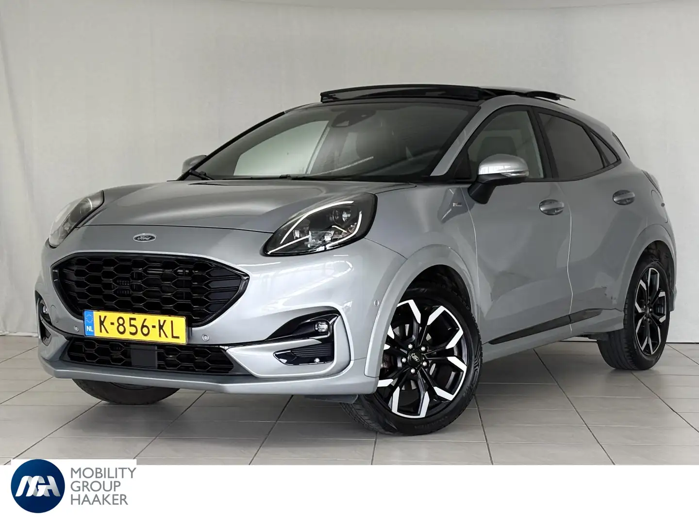 Ford Puma 1.0 EcoBoost ST-Line X | Apple-Android | Schuif-Ka Grijs - 1