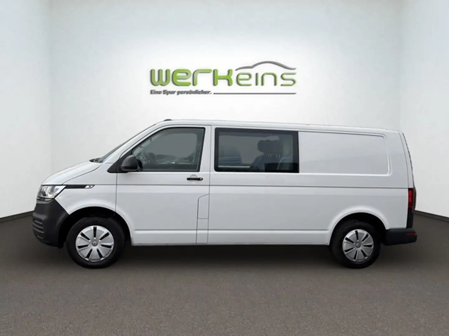 Volkswagen T6.1 Transporter PLUS lang Mixto 6-Sitze AHK Blanc - 2