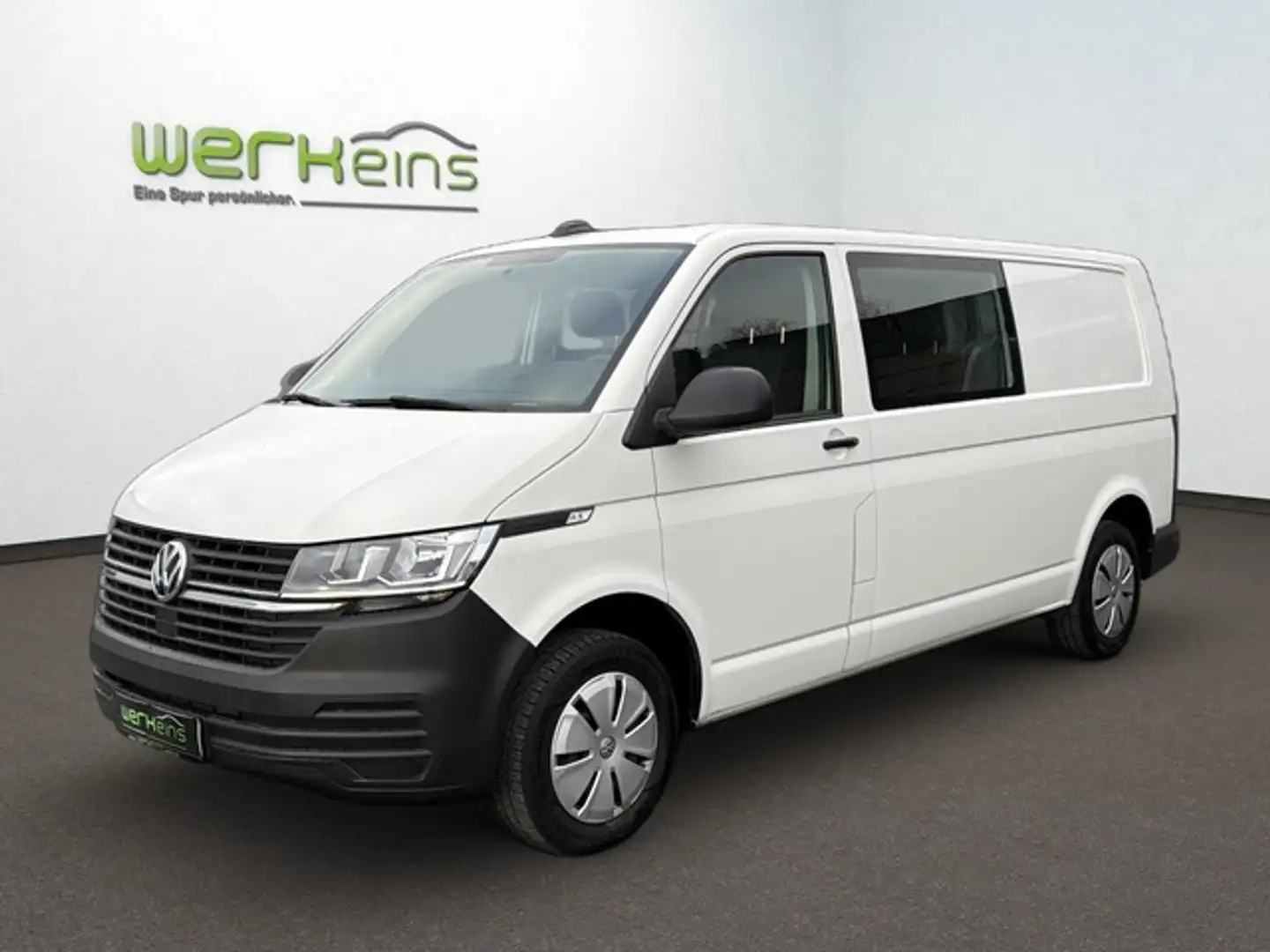 Volkswagen T6.1 Transporter PLUS lang Mixto 6-Sitze AHK Bianco - 1