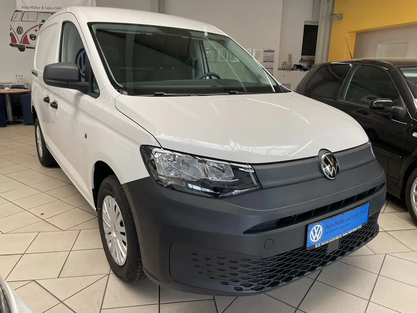 Volkswagen Caddy Cargo*Klima*Fensterheber+Außenspiegel elektr. Blanc - 1