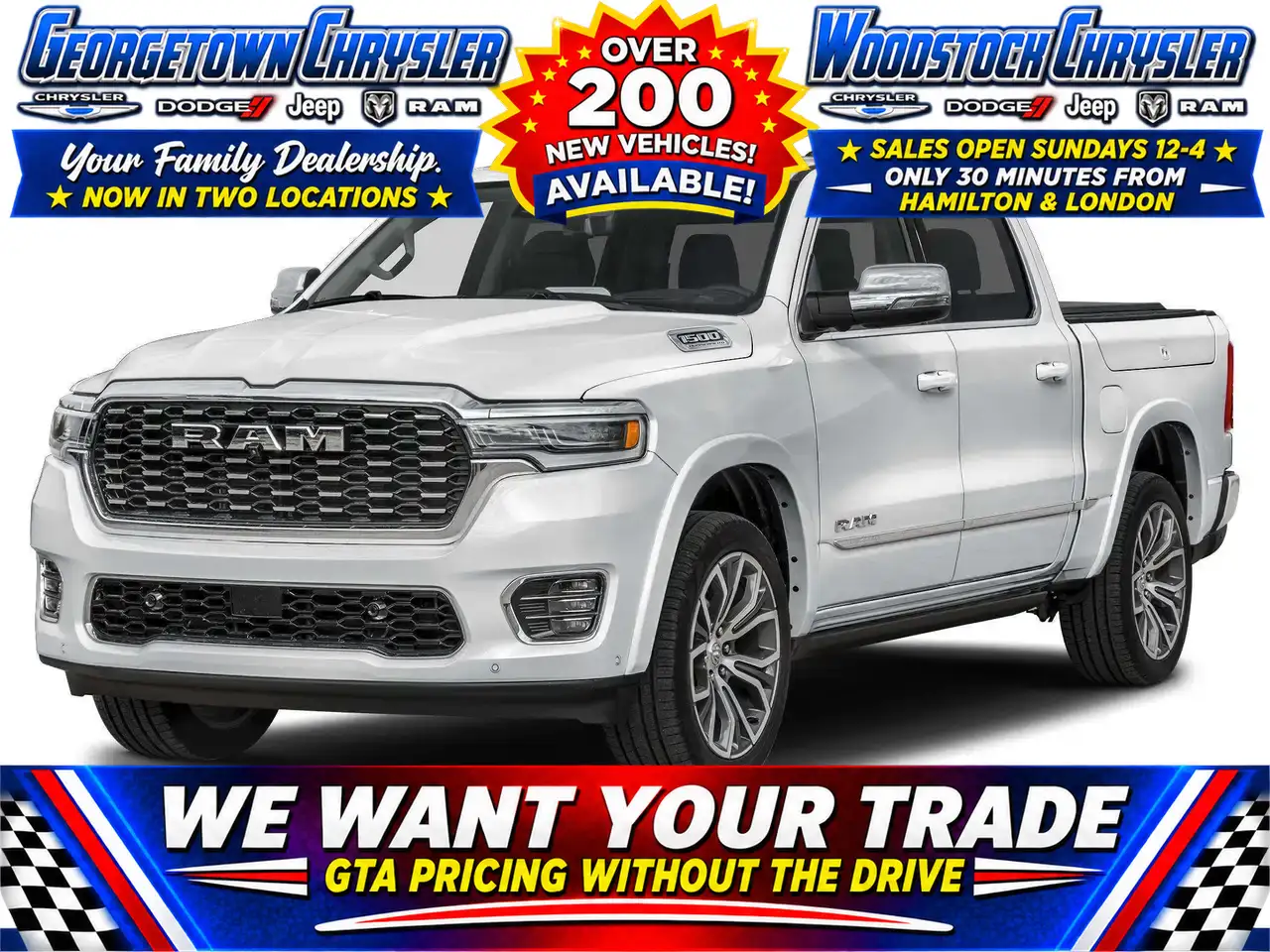 2026 RAM 1500 MULTI TAILGATE | TRAILER BRAKE | BEST DEAL AROUND