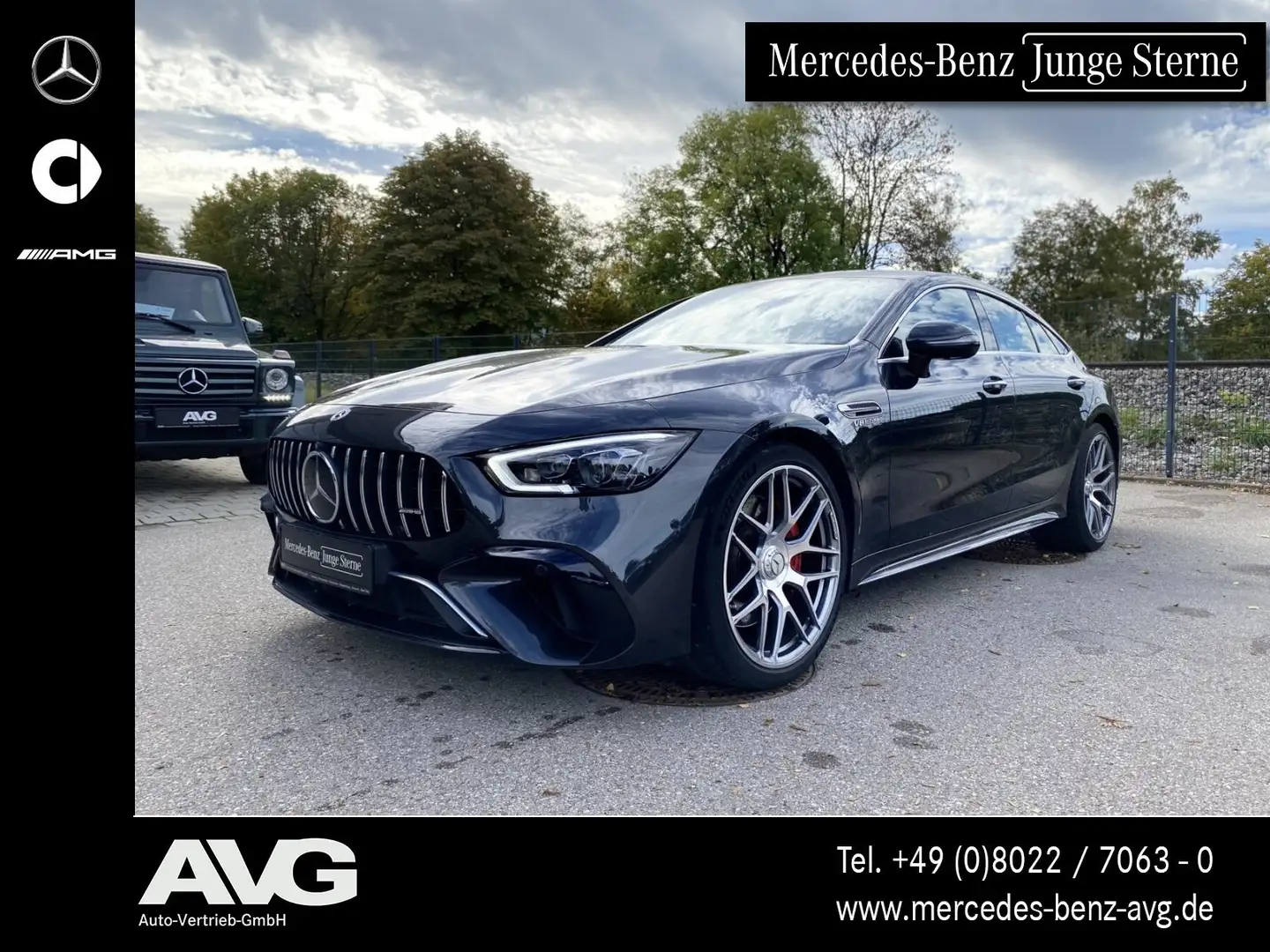 Mercedes-Benz AMG GT Mercedes-AMG GT 63 4MATIC+ MBUX|MBEAM|DIST|BURM|21" AHK Grau - 1