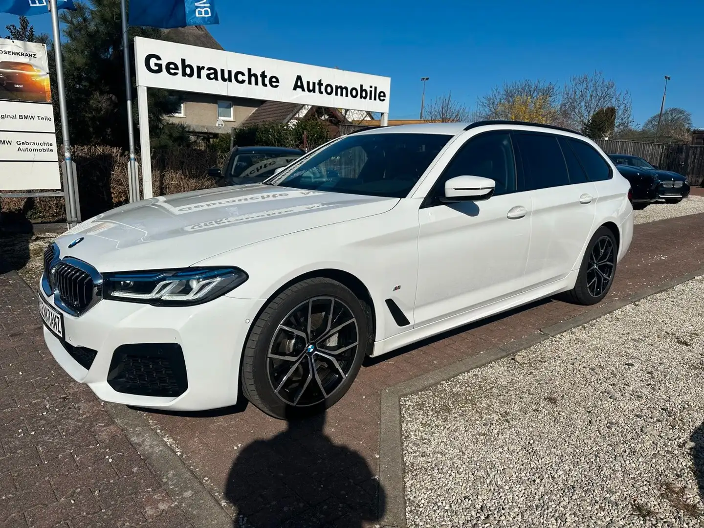BMW 530 d xDr*M SPORT*AHK*HUD*ACC*LASER*RFK* Blanc - 1