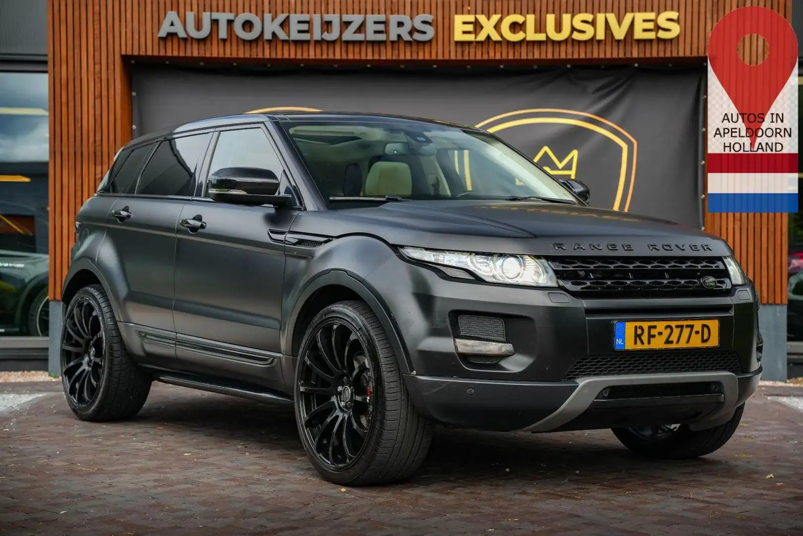 Land Rover Range Rover Evoque 2.2 SD4 4WD Prestige panorama Noir - 1