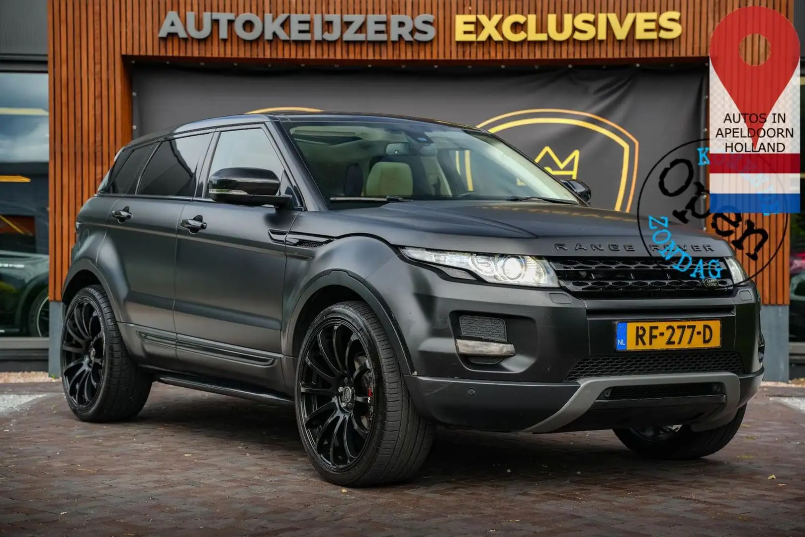 Land Rover Range Rover Evoque 2.2 SD4 4WD Prestige panorama Schwarz - 1