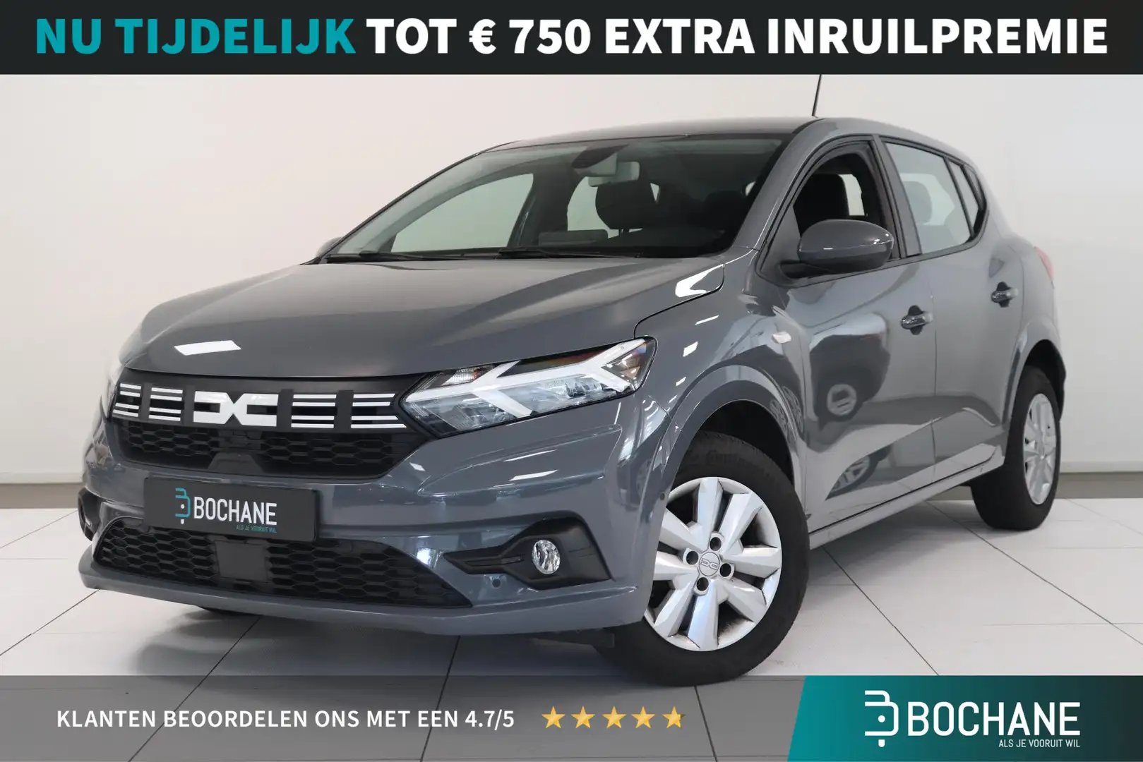 Dacia Sandero 1.0 TCe 90 Expression | Camera | Airco | Cruise co Gris - 1