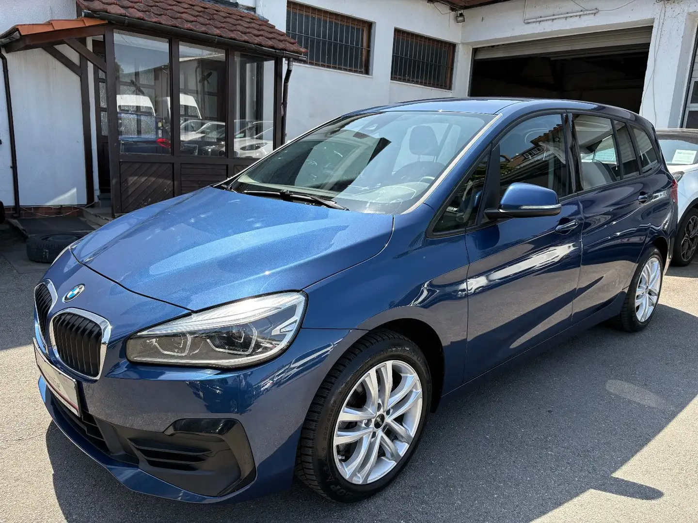 BMW 218 218D GRAN TOURER SPORT LINE - AHK LED NAVI TEMP Bleu - 1