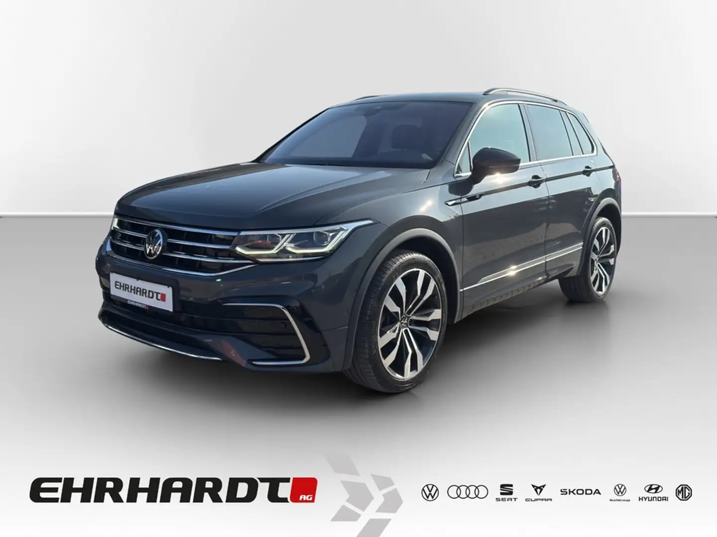 Volkswagen Tiguan 2.0 TDI DSG 4Motion R-Line DCC STHZG*IQ-LIGHT*N... Gris - 1