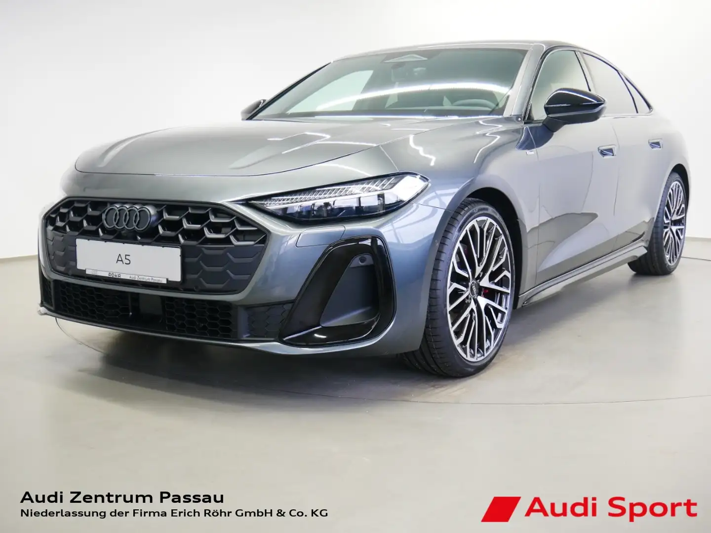 Audi A5 Limousine TDI quattro S line S tro. MATRIX AHK TEC Grijs - 1