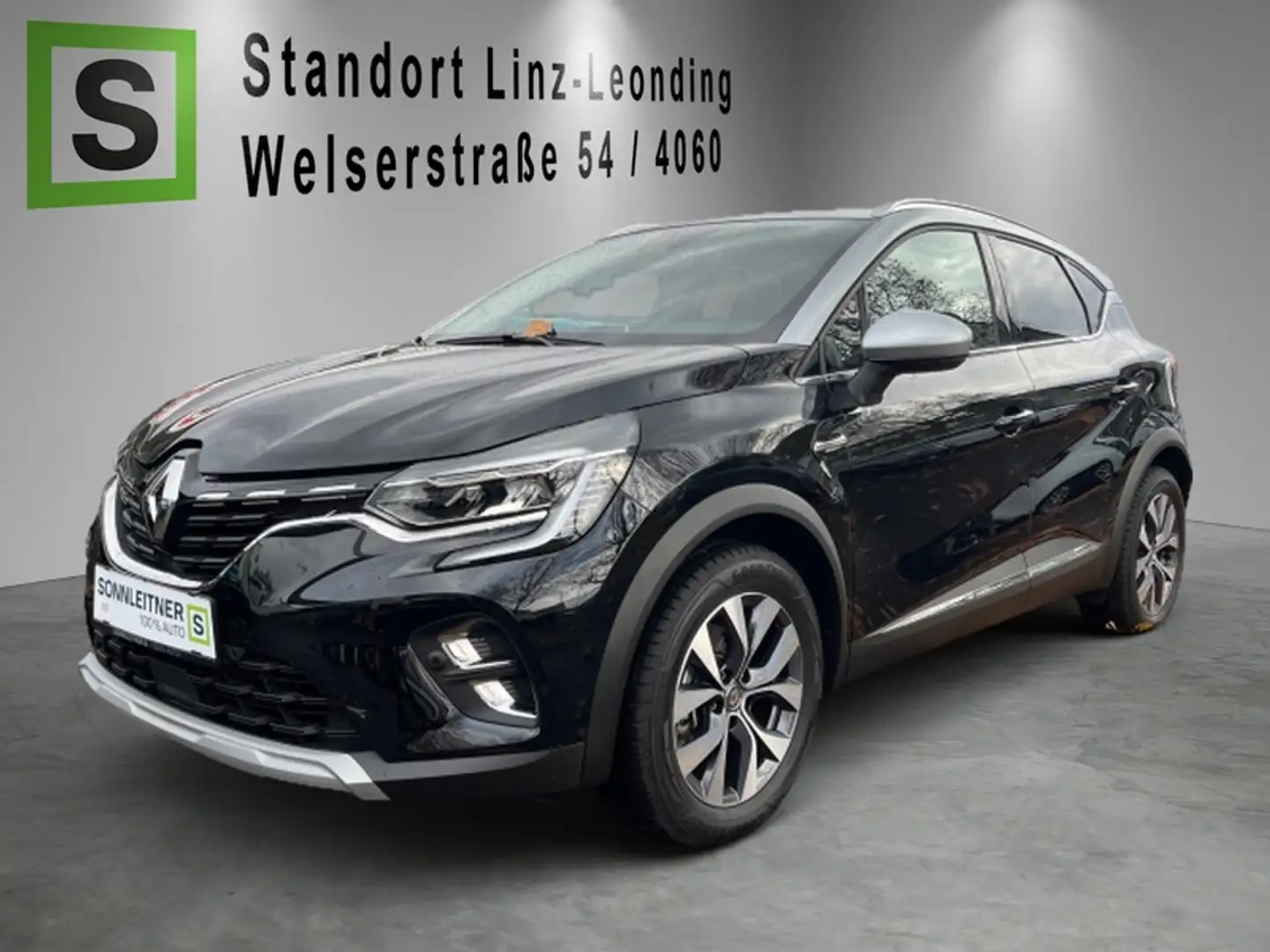 Renault Captur CAPTUR Techno 1,6 E-Tech Hybrid 145 Zwart - 1