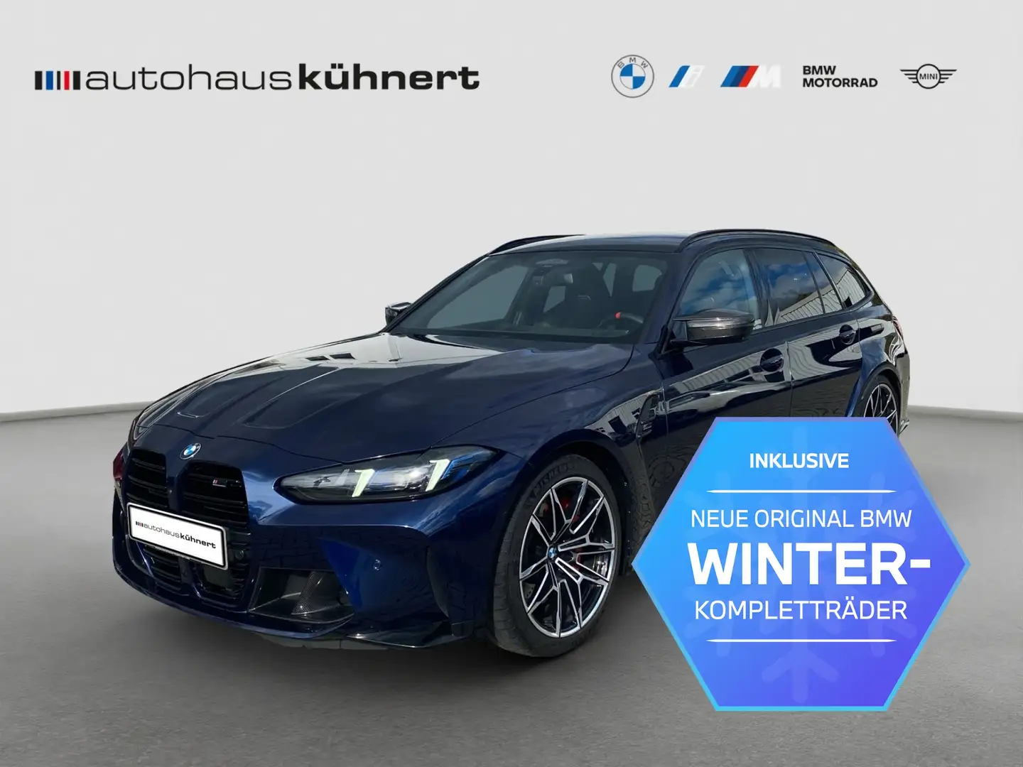 BMW M3 Competition M xDrive touring NP 123 Carbon Blau - 1