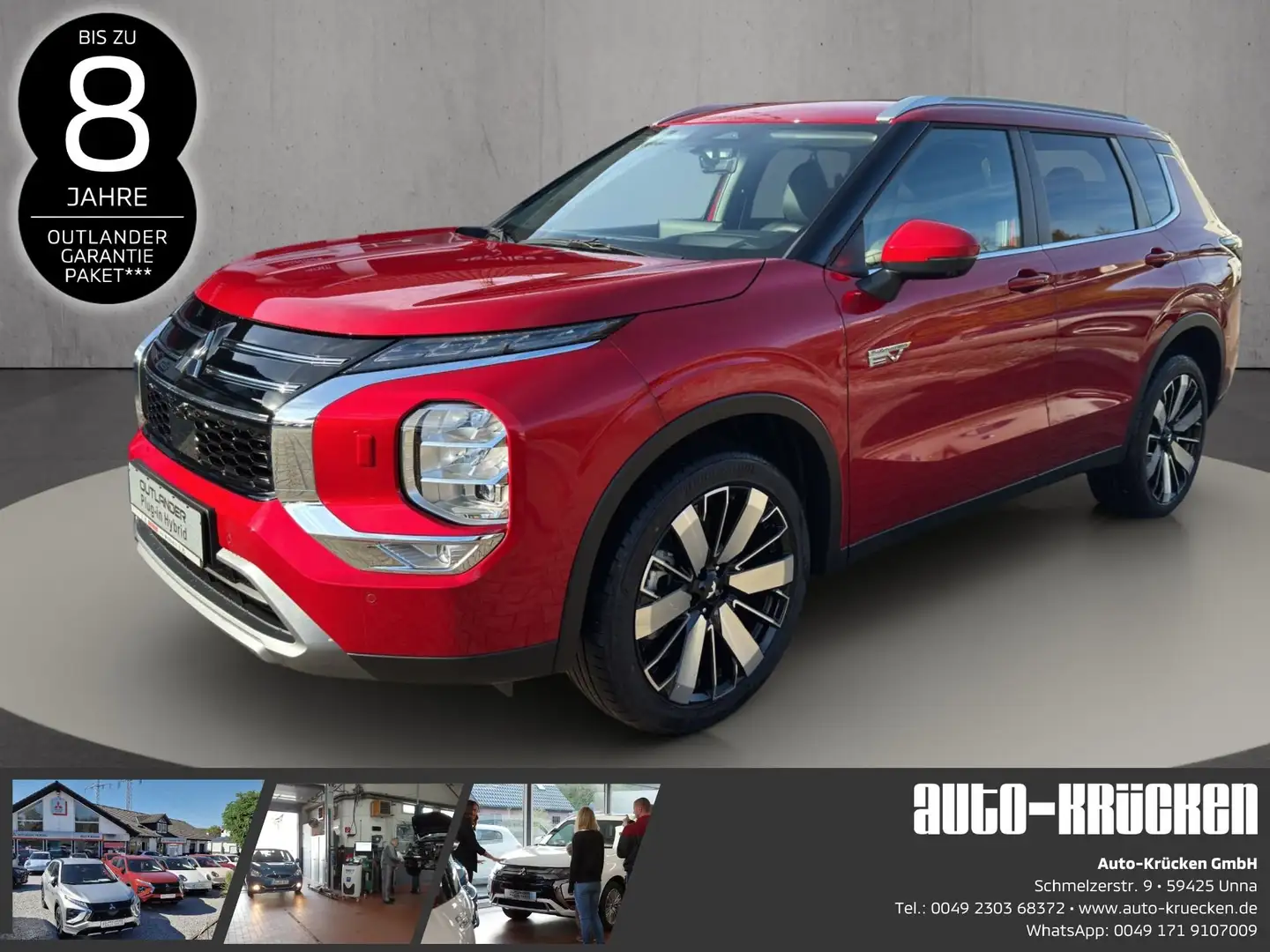 Mitsubishi Outlander Plug-in Hybrid Intro Edition - 8 Jahre Garantie! Rouge - 1
