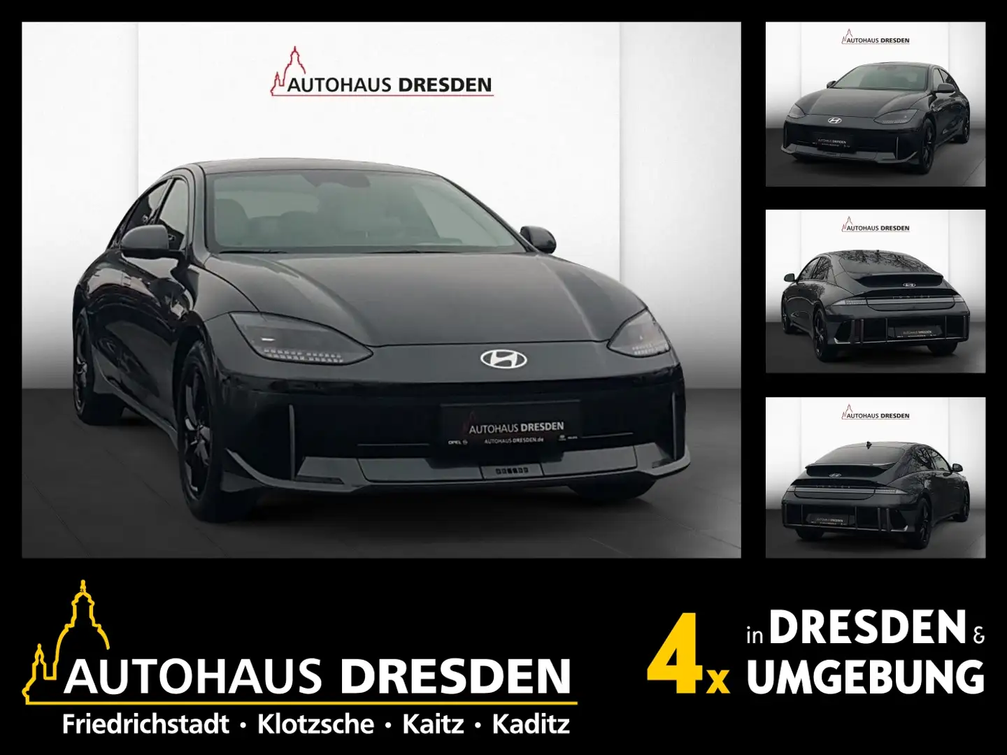 Hyundai IONIQ 6 77 Techniq *8fach*MATRIX*4xSHZ* Grau - 1