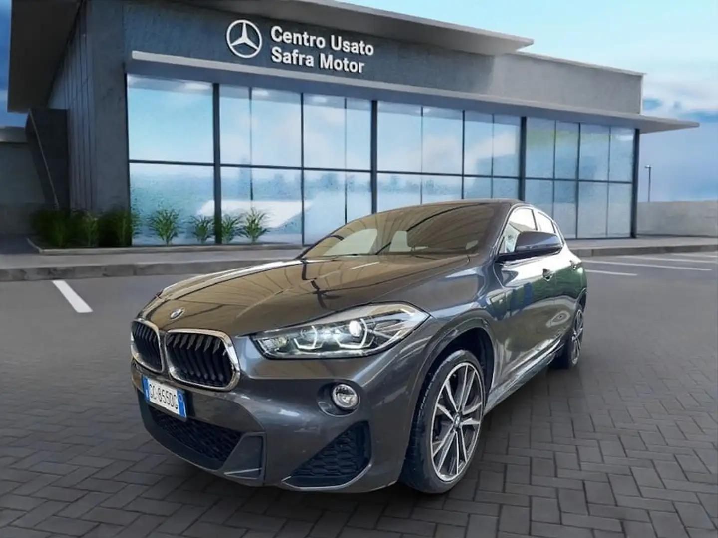 BMW X2 sDrive18d Aut. Msport - Uniprò - Grigio - 2