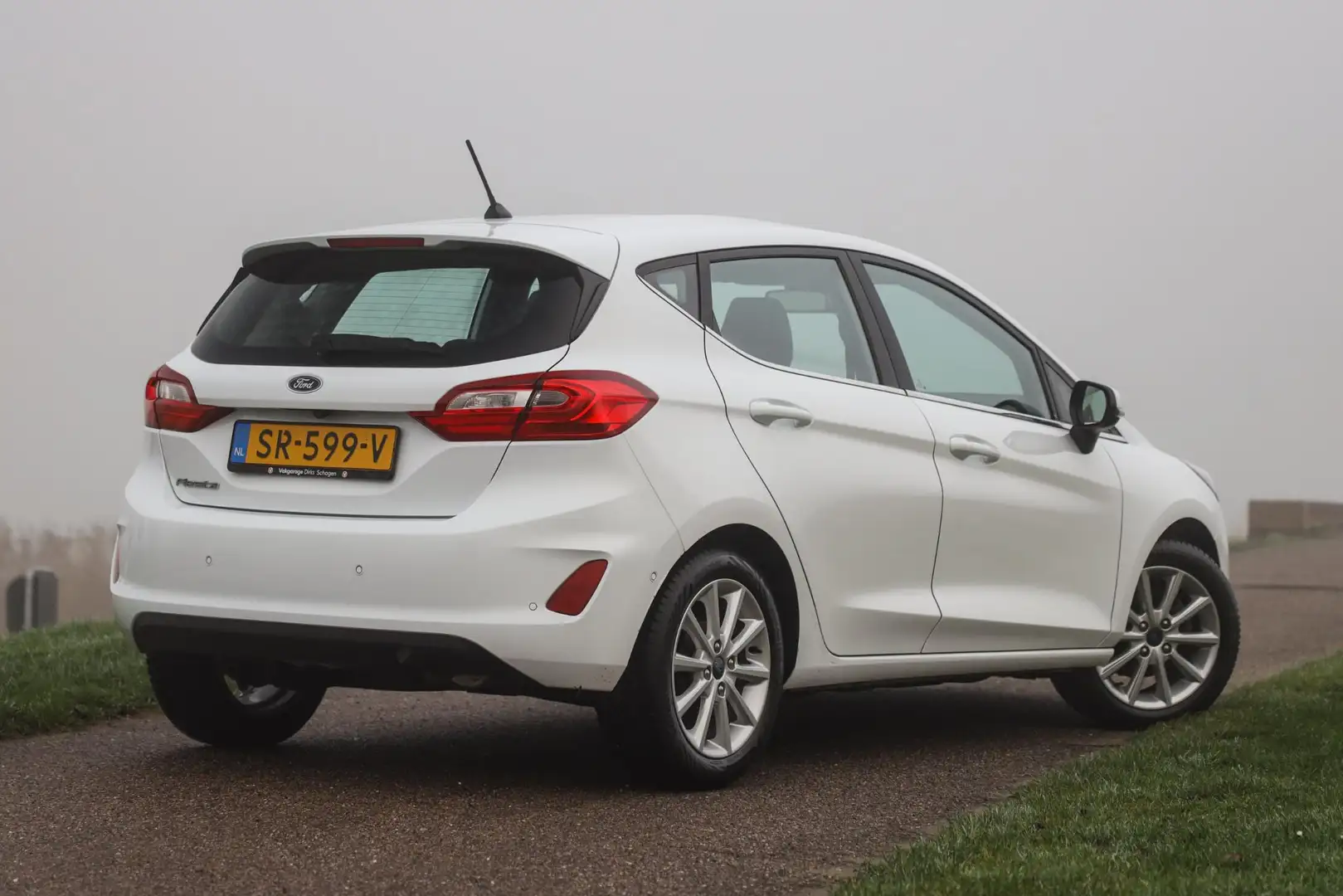 Ford Fiesta 1.0 EcoBoost Aut. Titanium ✅ Carplay ✅ Navi ✅ Came Blanc - 2