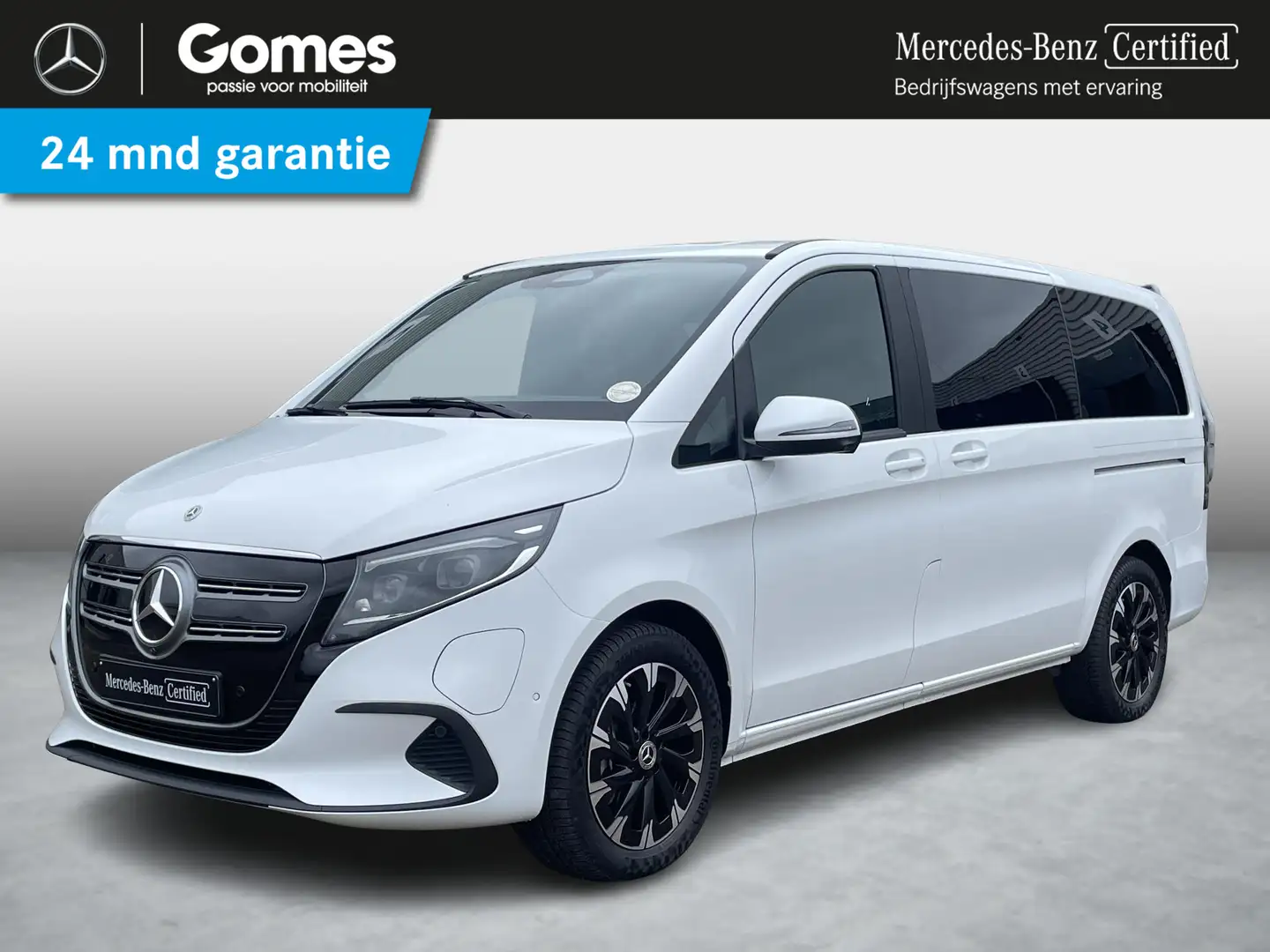 Mercedes-Benz EQV 300 L3 90 kWh 7 pers | Cruise Control | Elektrische sc Wit - 1