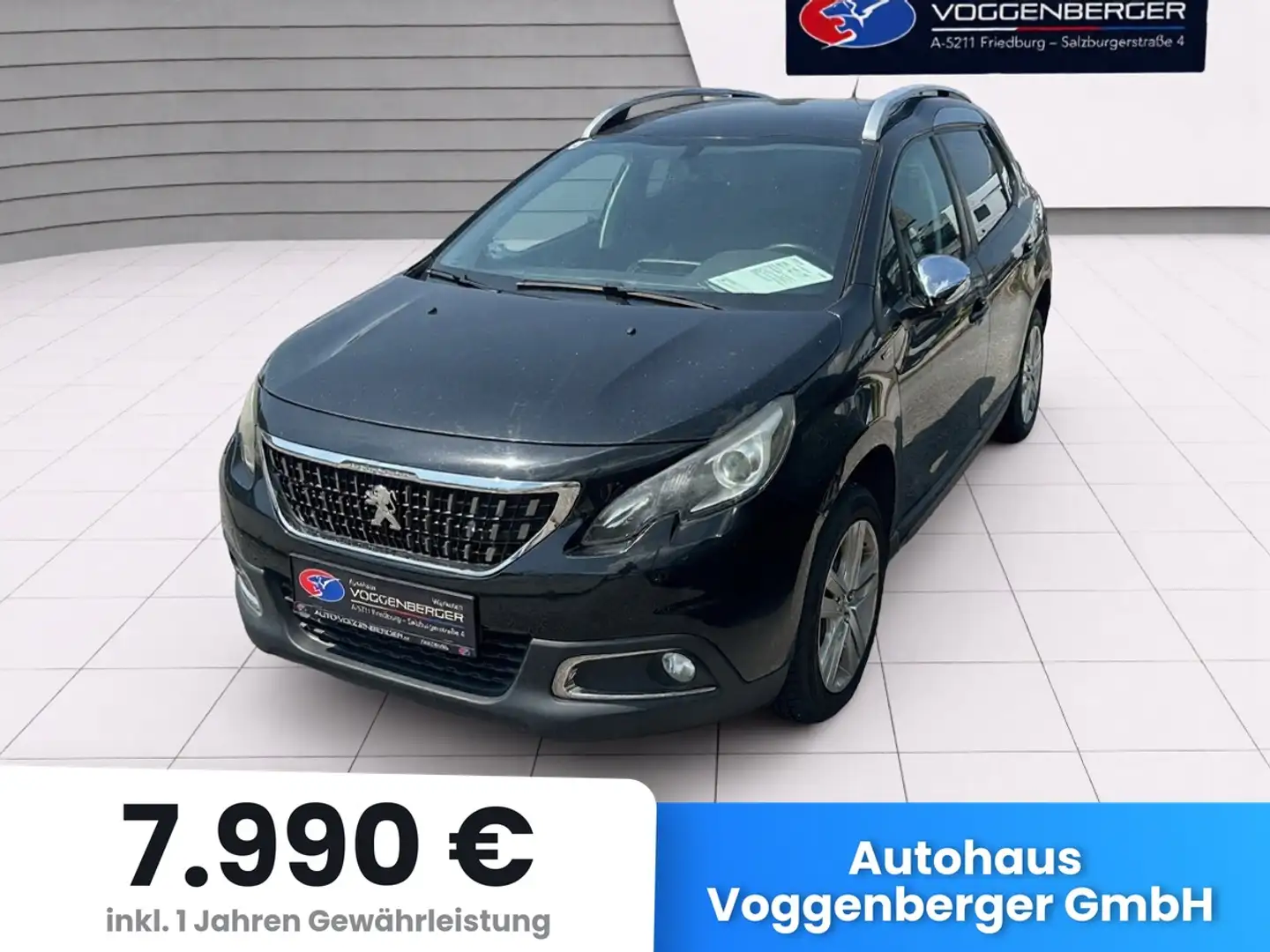 Peugeot 2008 2008 1,6 BHDI S&S Style Schwarz - 1