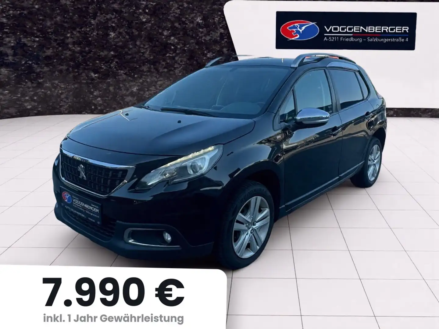 Peugeot 2008 2008 1,6 BHDI S&S Style Schwarz - 1