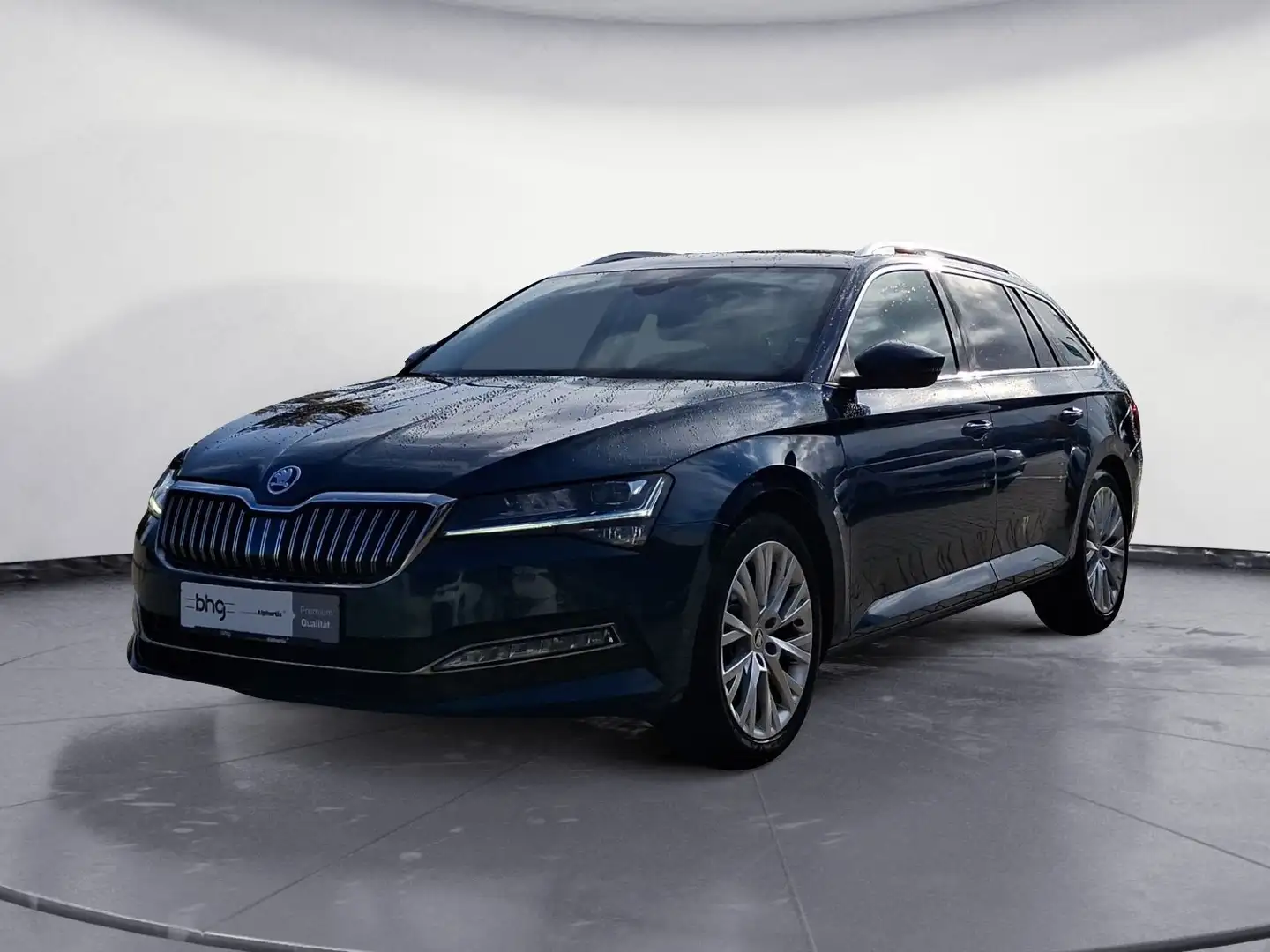 Skoda Superb Combi 2.0 TDI DSG Premium Edition Blau - 2
