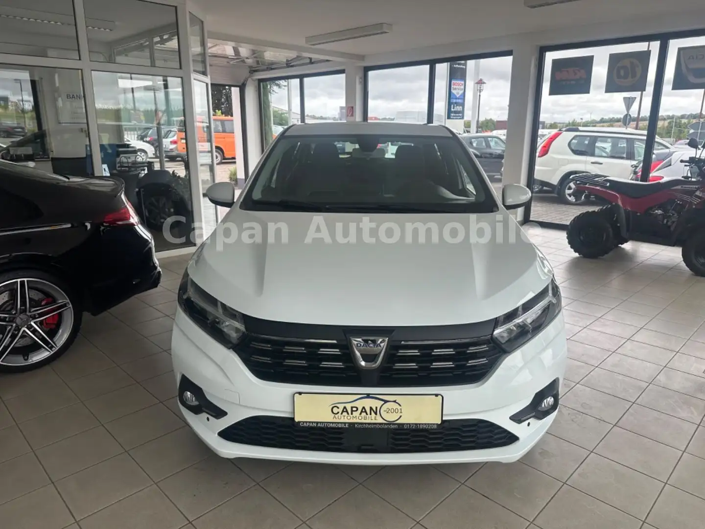 Dacia Sandero III Comfort 1.Hand/Scheckheft/Navi/LED Blanc - 2