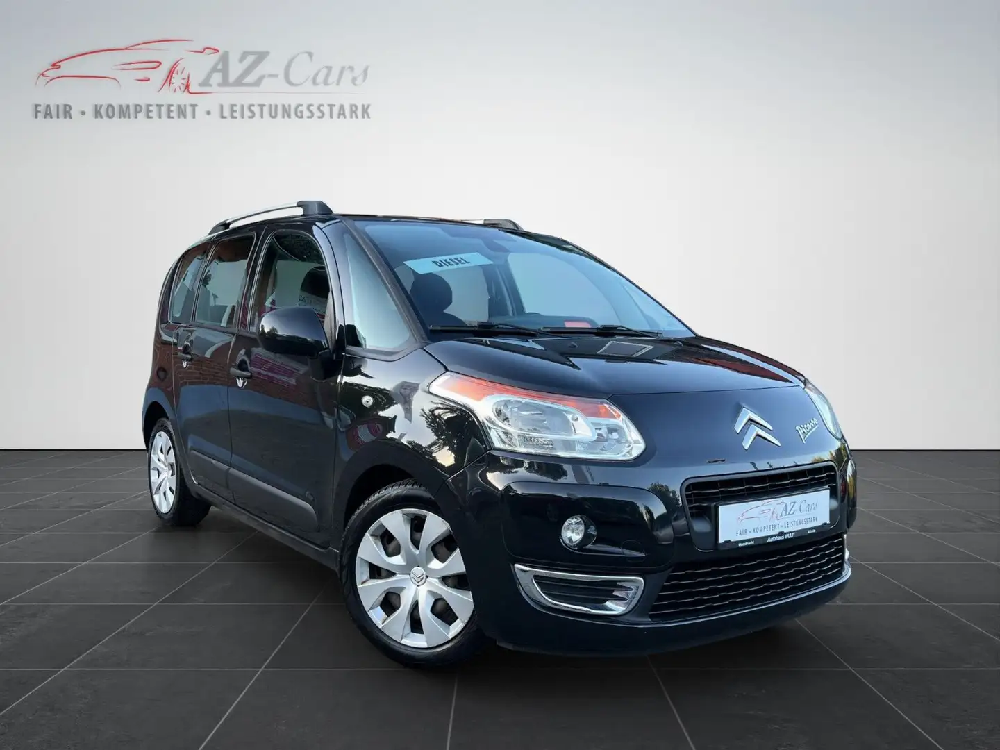 Citroen C3 Picasso 1.6 HDi Tendance *KLIMAAUT.*TEMPOMAT* Schwarz - 1