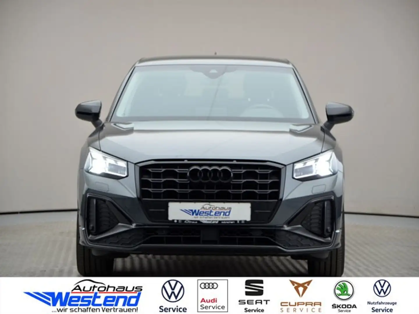 Audi Q2 S line 35 TFSI 110kW S tr. Navi Matrix AHK Klima Grau - 1