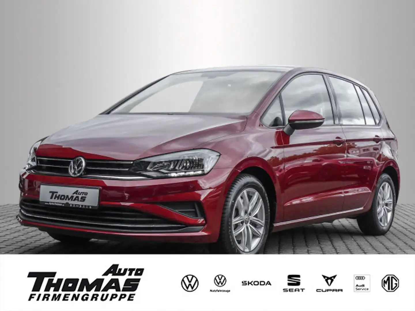 Volkswagen Golf Sportsvan Comfortline 1.5 TSI DSG ACC+AHK Rouge - 1