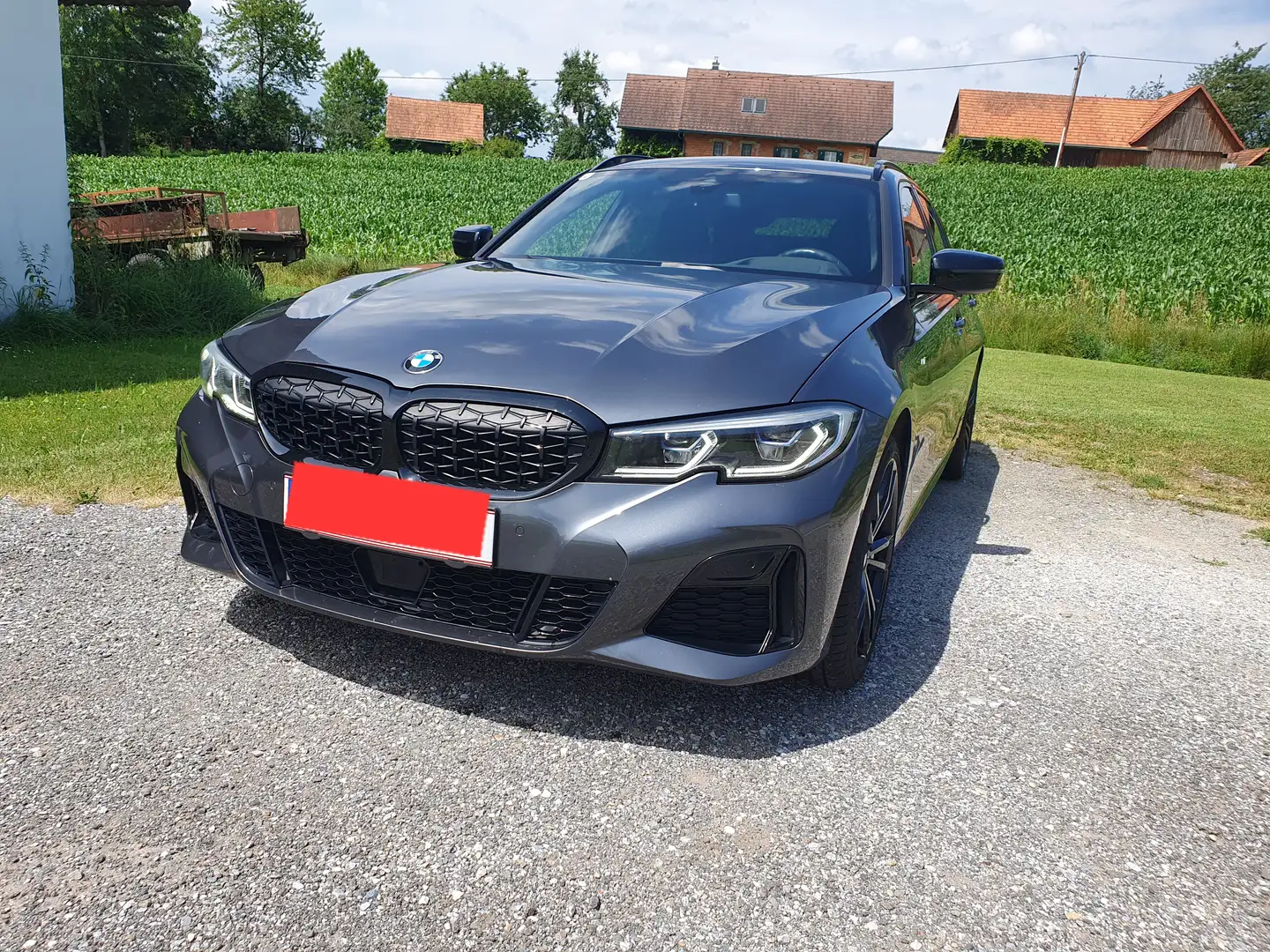 BMW 340 M340i xDrive Touring Aut. Grau - 1