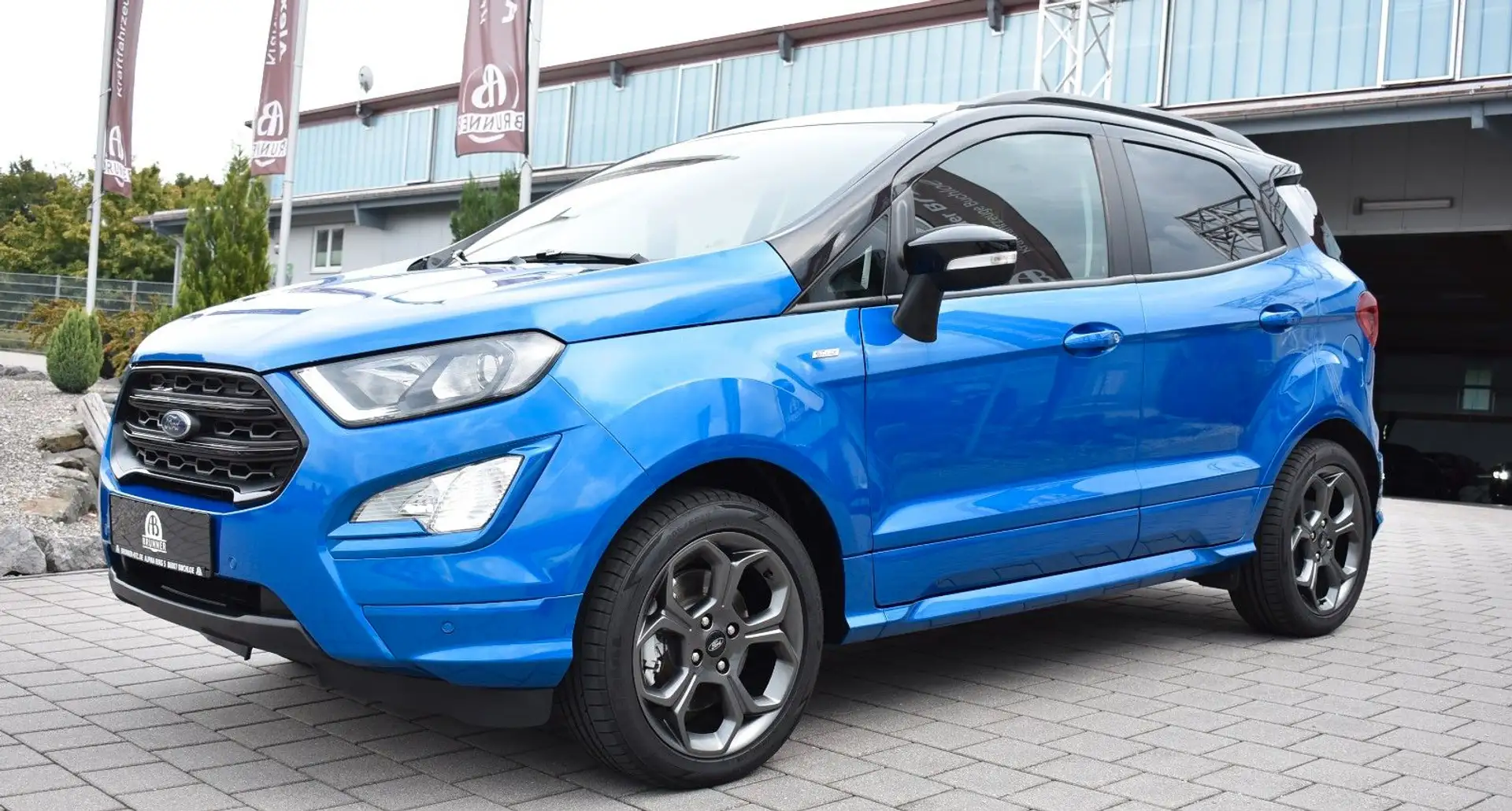 Ford EcoSport ST-Line Blau - 2