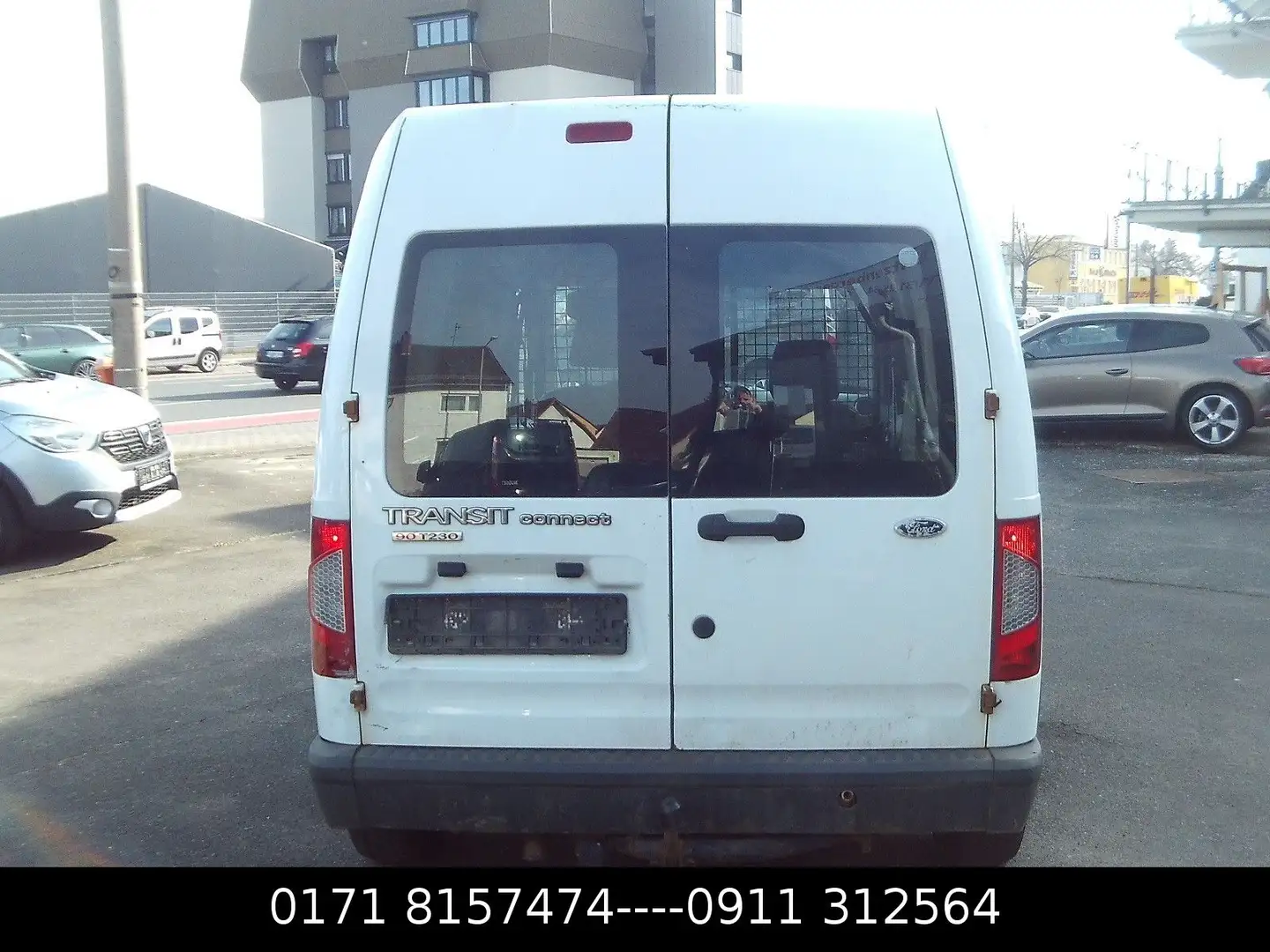 Ford Transit Connect Kasten Lang Alb - 2