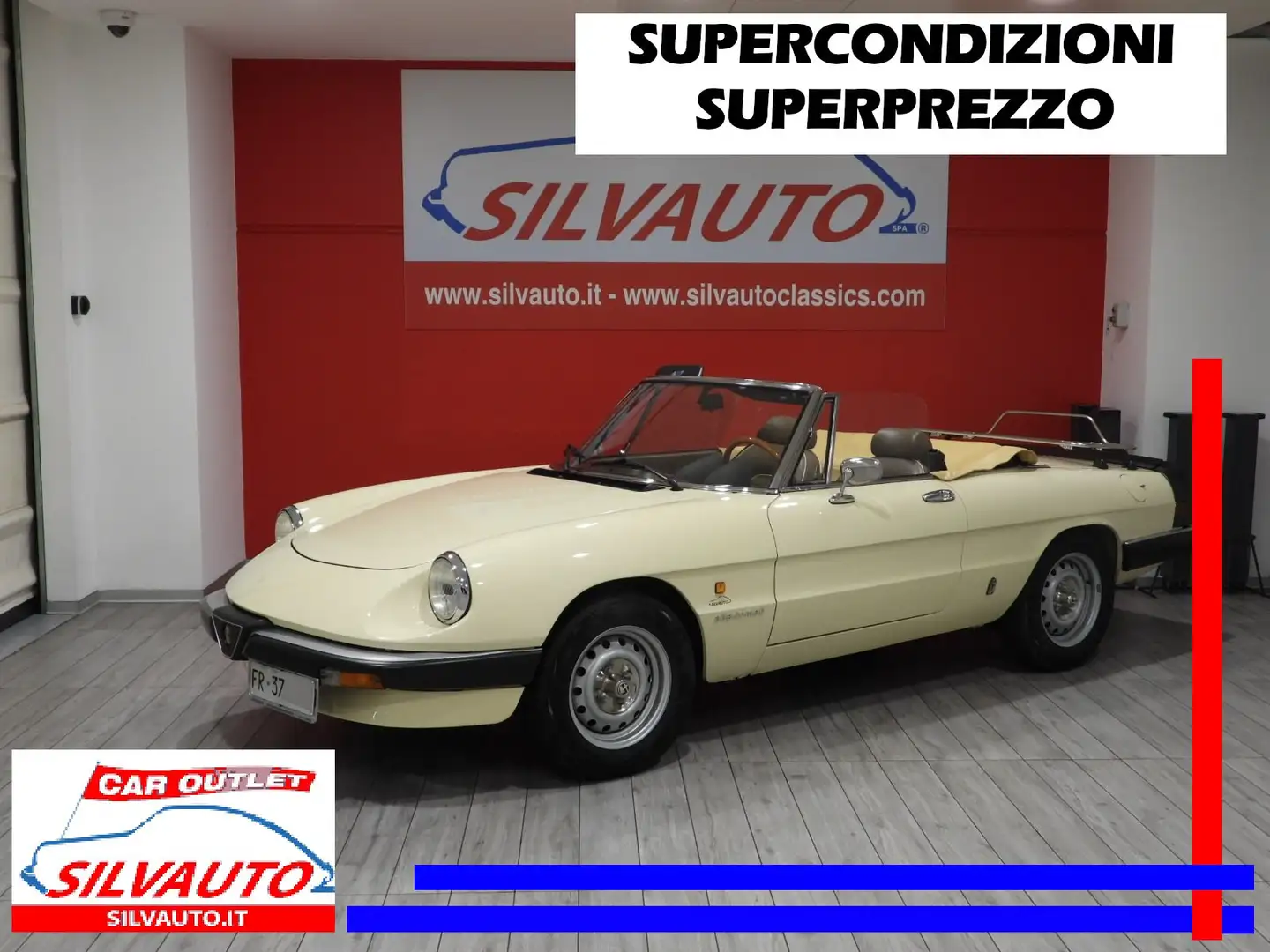 Alfa Romeo Spider 1.6 DUETTO TIPO 115.35 ”AERODINAMICA” (1983) Beige - 1