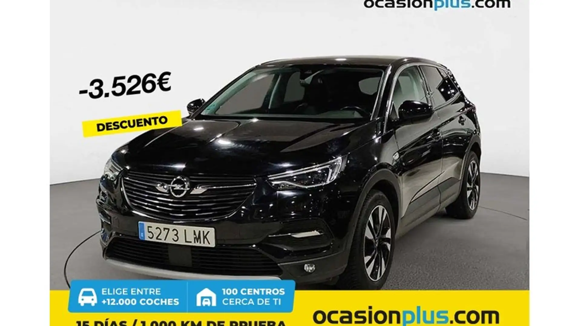 Opel Grandland X 1.2T S&S Ultimate Aut. 130 Negro - 1