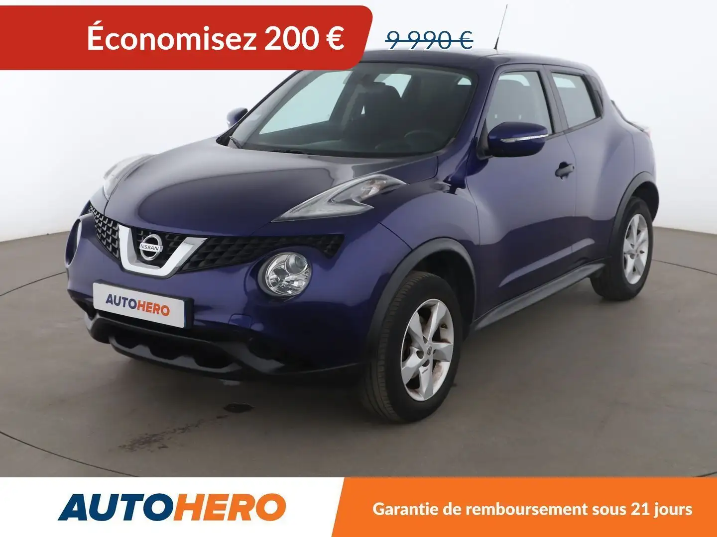 Nissan Juke 1.6 Visia Pack Blue - 1