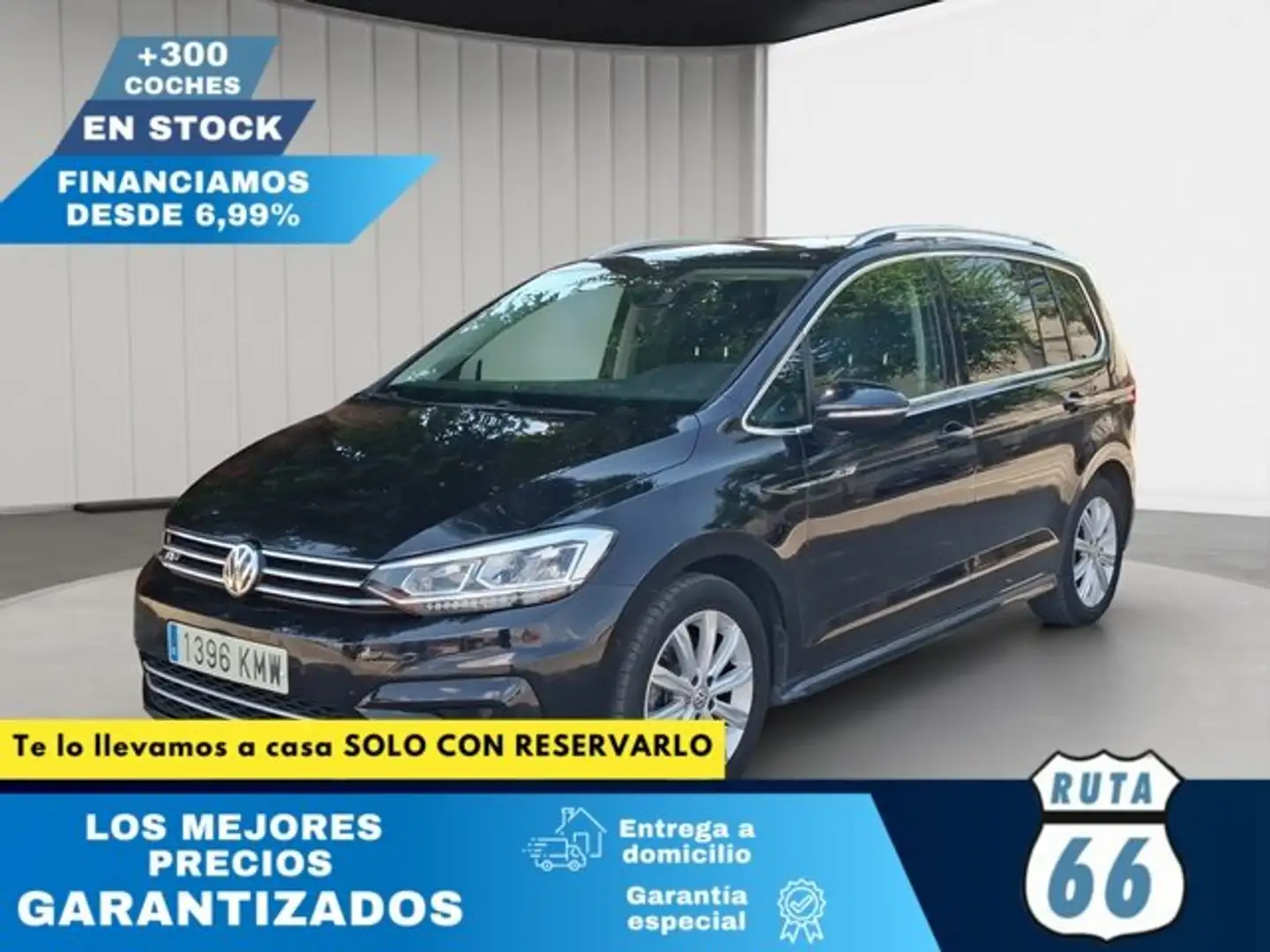 Volkswagen Touran 1.4 TSI BMT Sport DSG 110kW Negro - 1