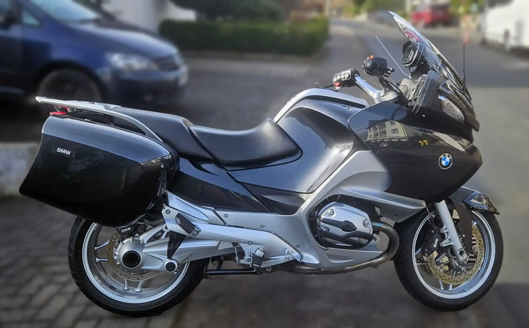 BMW R 1200 RT BMW R1200RT*TOP ZUSTAND*VOLLAUSST.*LANGSTRECKE* Gri - 1