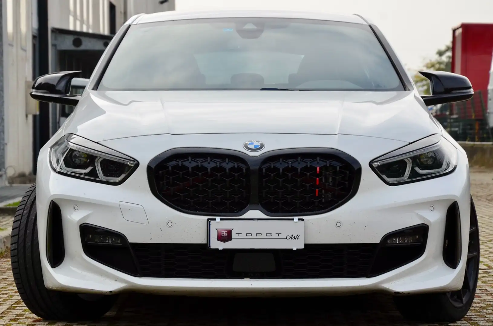 BMW 118 118i Msport 5p 136cv auto UFF ITALIANA, PERMUTE Blanc - 2