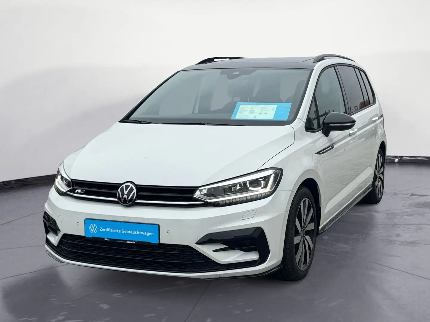 Volkswagen Touran 2.0 TDI DSG Highline R-Line BlackStyle Weiß - 2