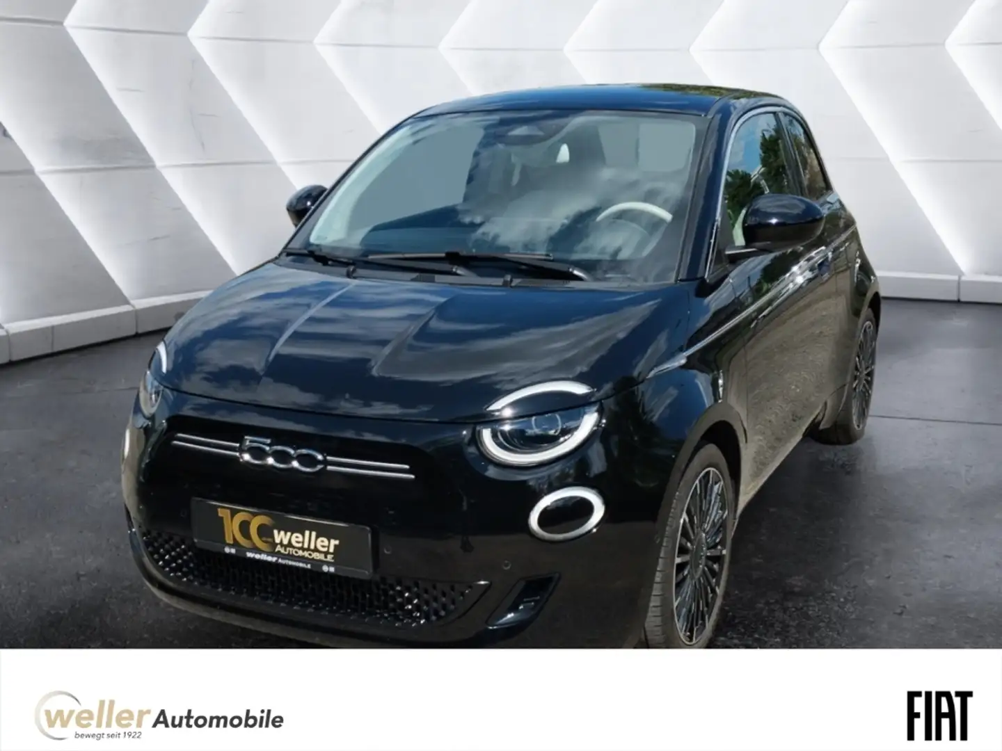 Fiat 500e 3+1 La Prima Rückfahrkamera Sitzheizung Klimaautom Schwarz - 1