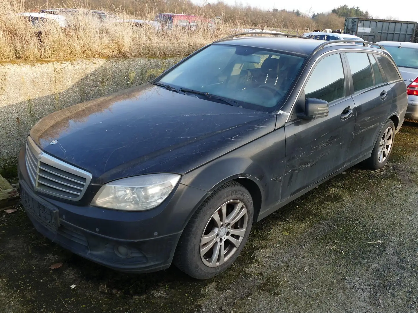 Mercedes-Benz C 220 CDI T Modell Automatik Klimaautomatik Teilespender Blau - 1