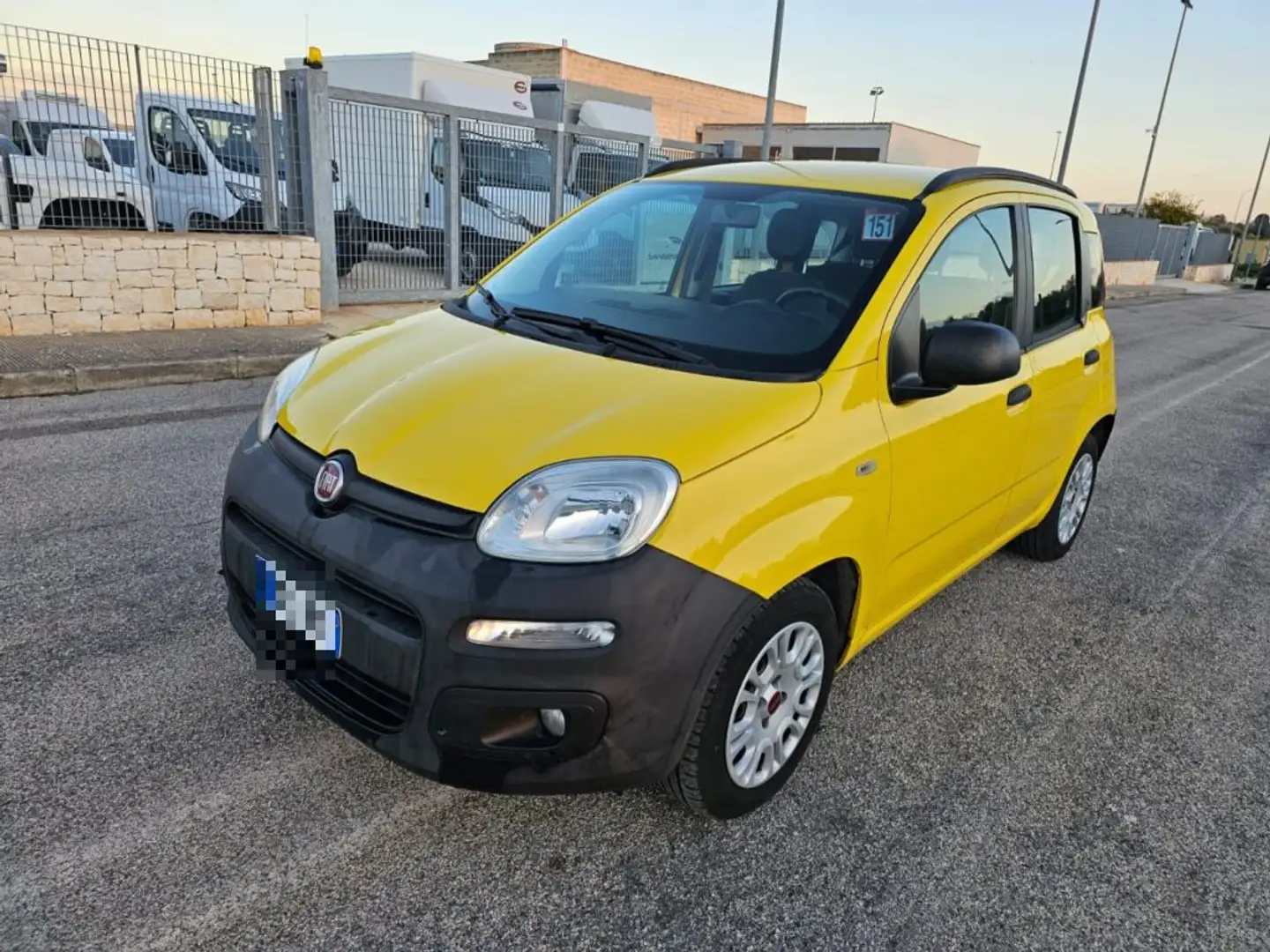 Fiat Panda 1.3 MJT S&S Easy Van 4 posti Giallo - 1