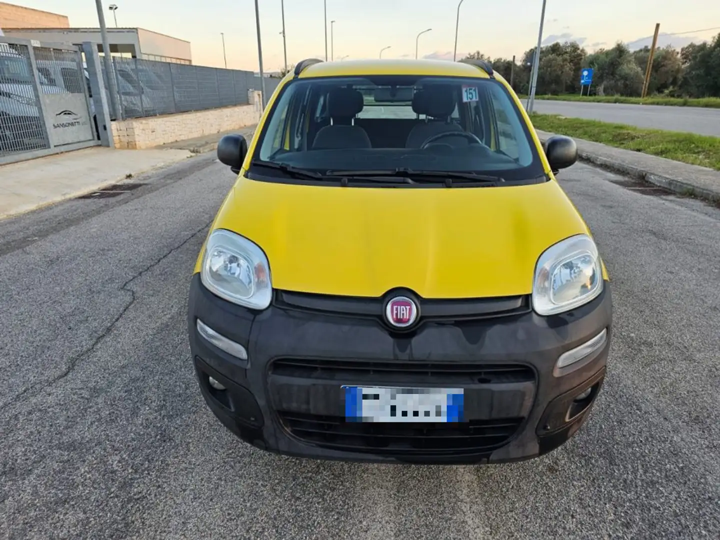Fiat Panda 1.3 MJT S&S Easy Van 4 posti Giallo - 2