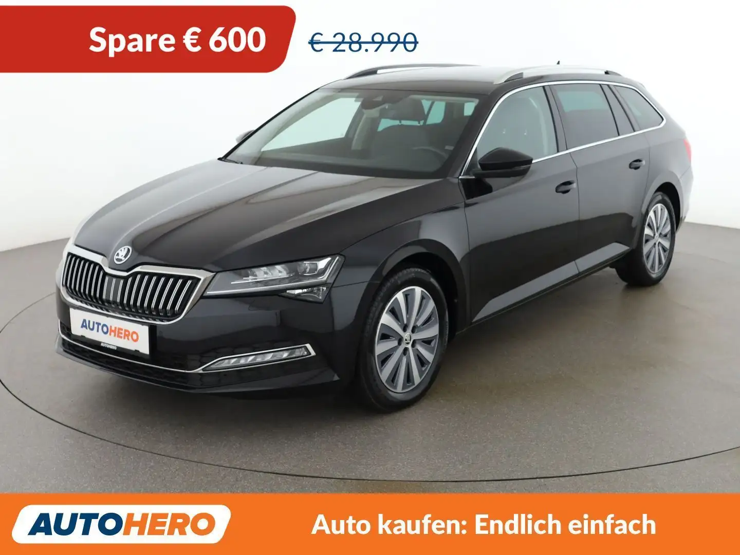 Skoda Superb 2.0 TDI Premium Edition Schwarz - 1