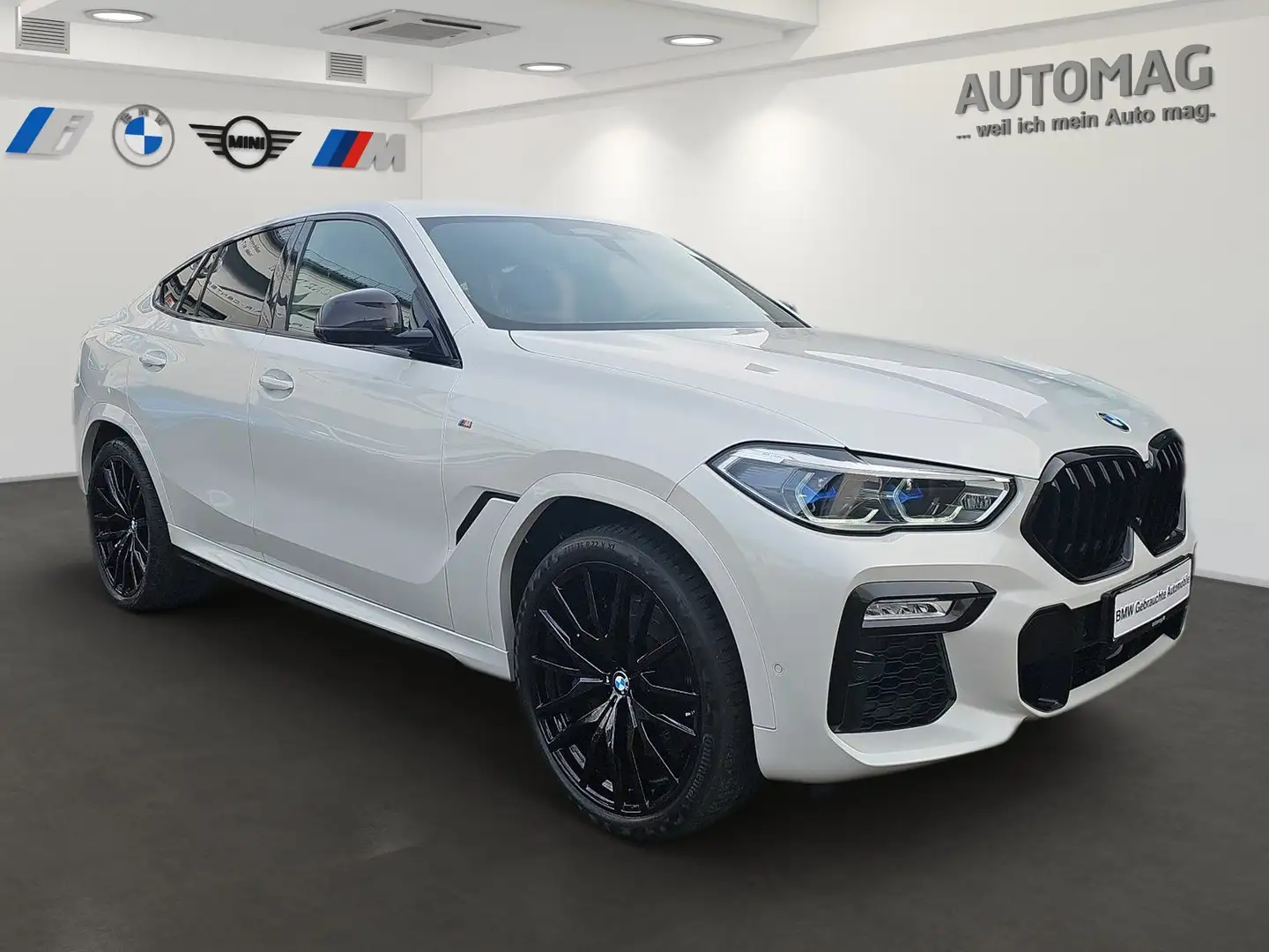 BMW X6 M50d *Integral*AHK*Soft-Close*Head Up*Panoramadach bijela - 2