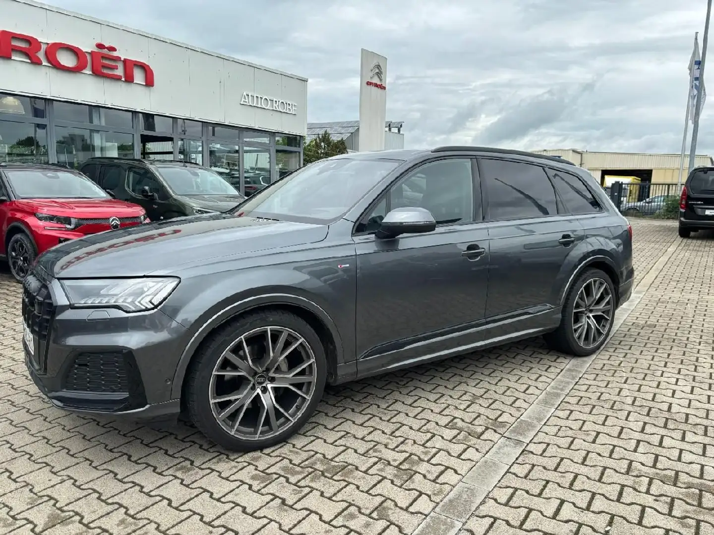 Audi Q7 50 TDI quattro S line Gris - 1