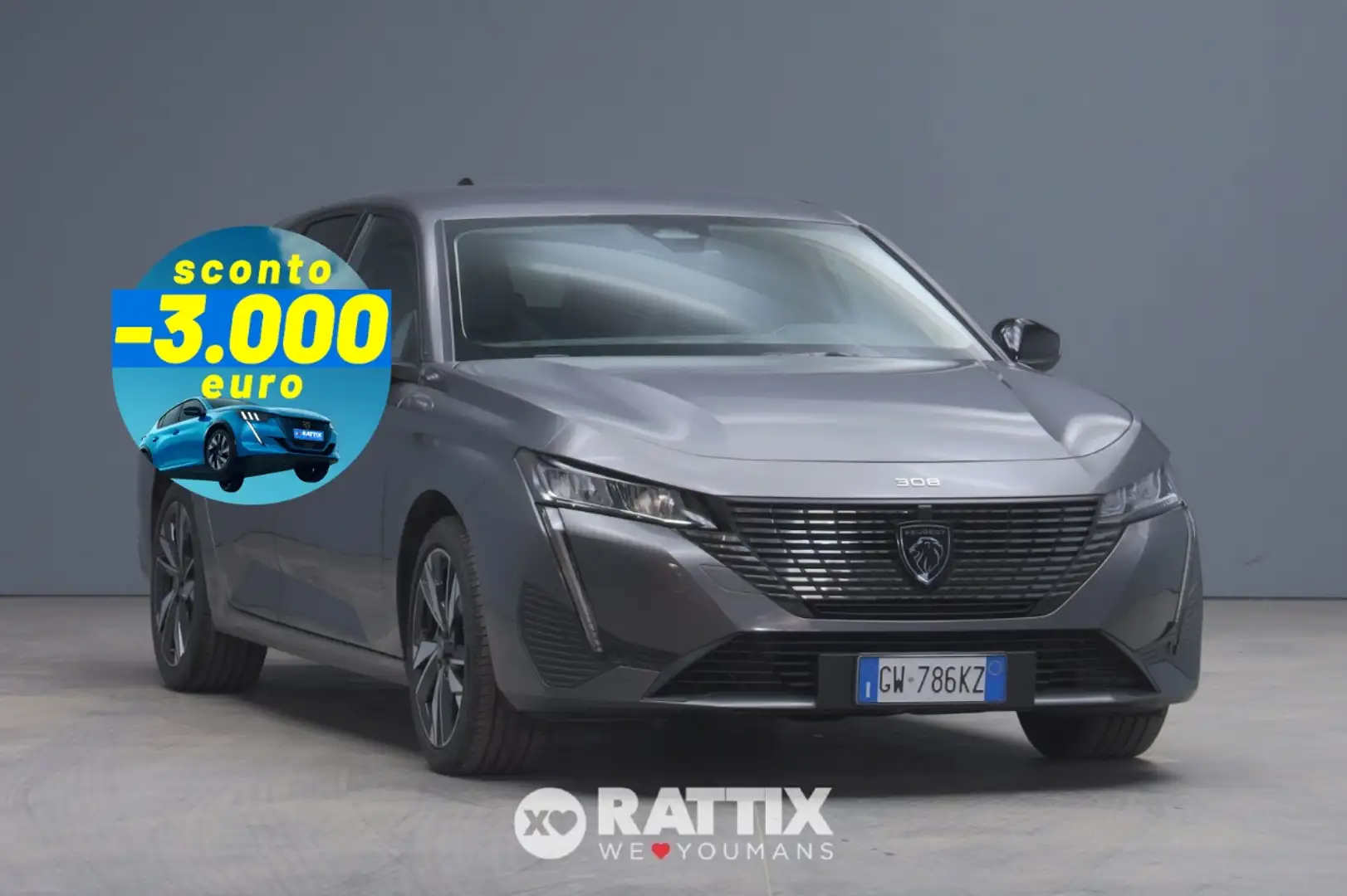 Peugeot 308 SW 1.5 BlueHDI 130CV Allure EAT8 Grigio - 1