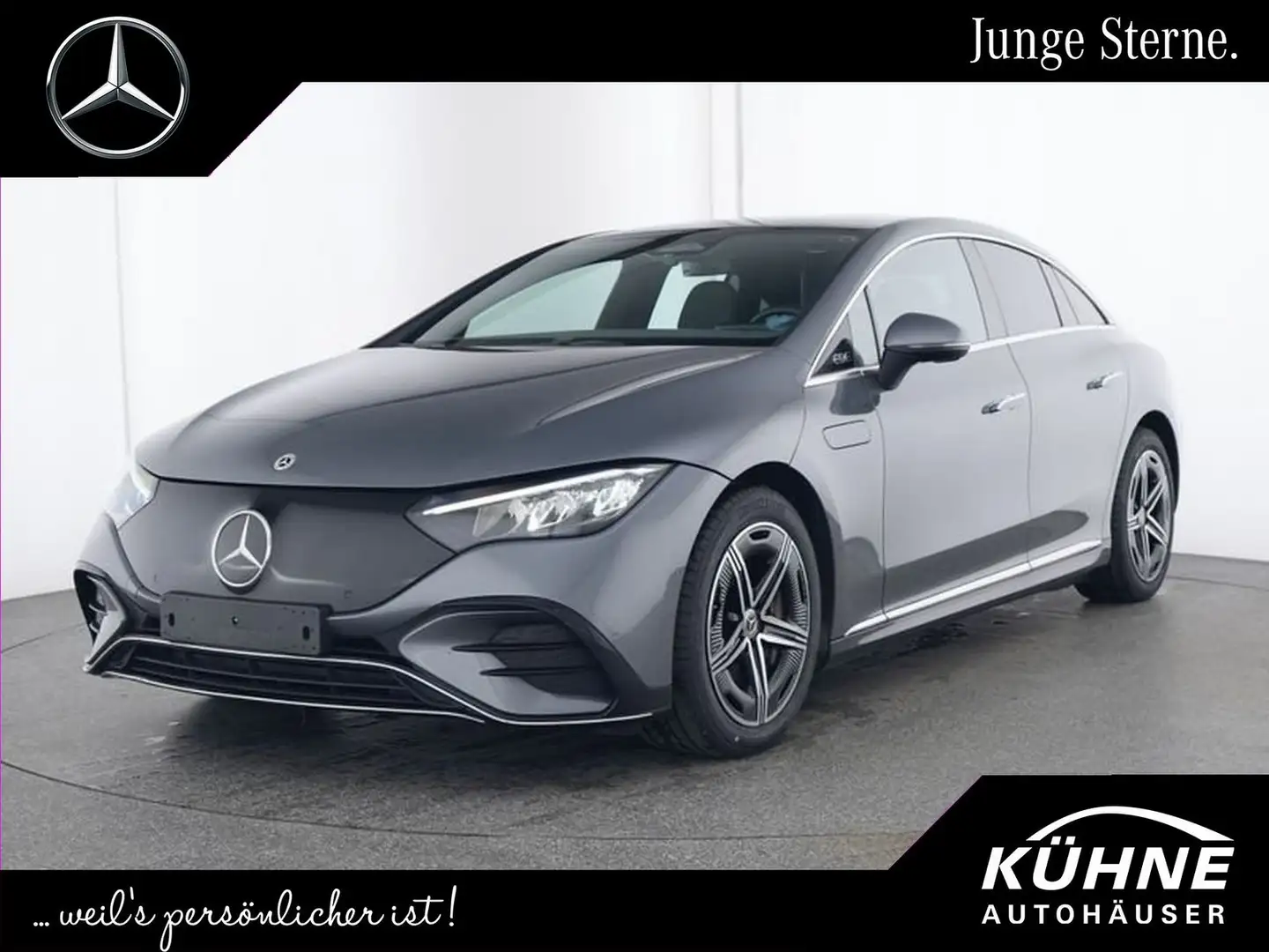 Mercedes-Benz EQE 350 4M AMG Ex & Int+Panodach+Distro+Memory Gris - 1