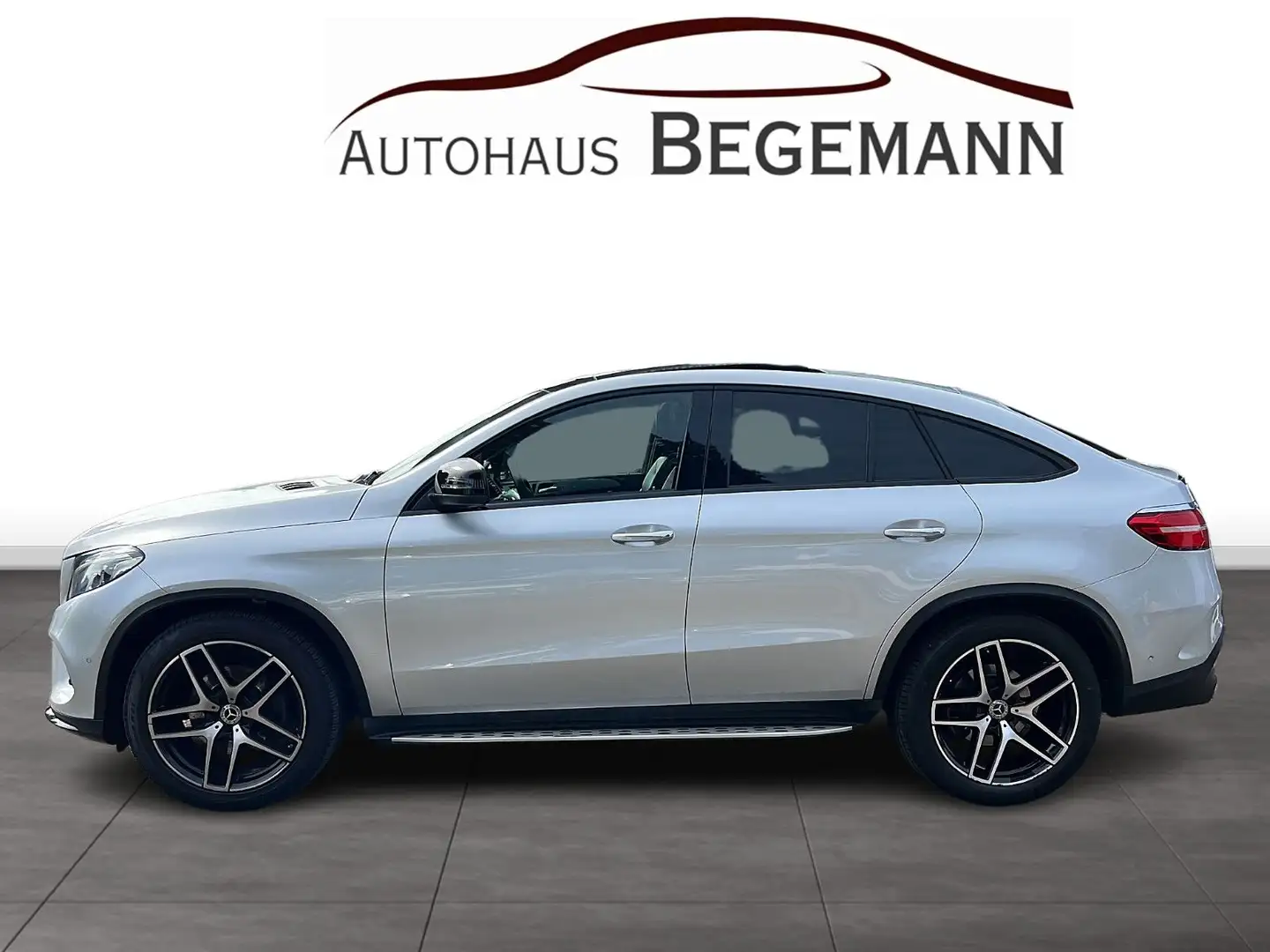 Mercedes-Benz GLE 350 d COUPE AMG/AHK/PANO/LUFT/360°/NIGHT Argent - 2
